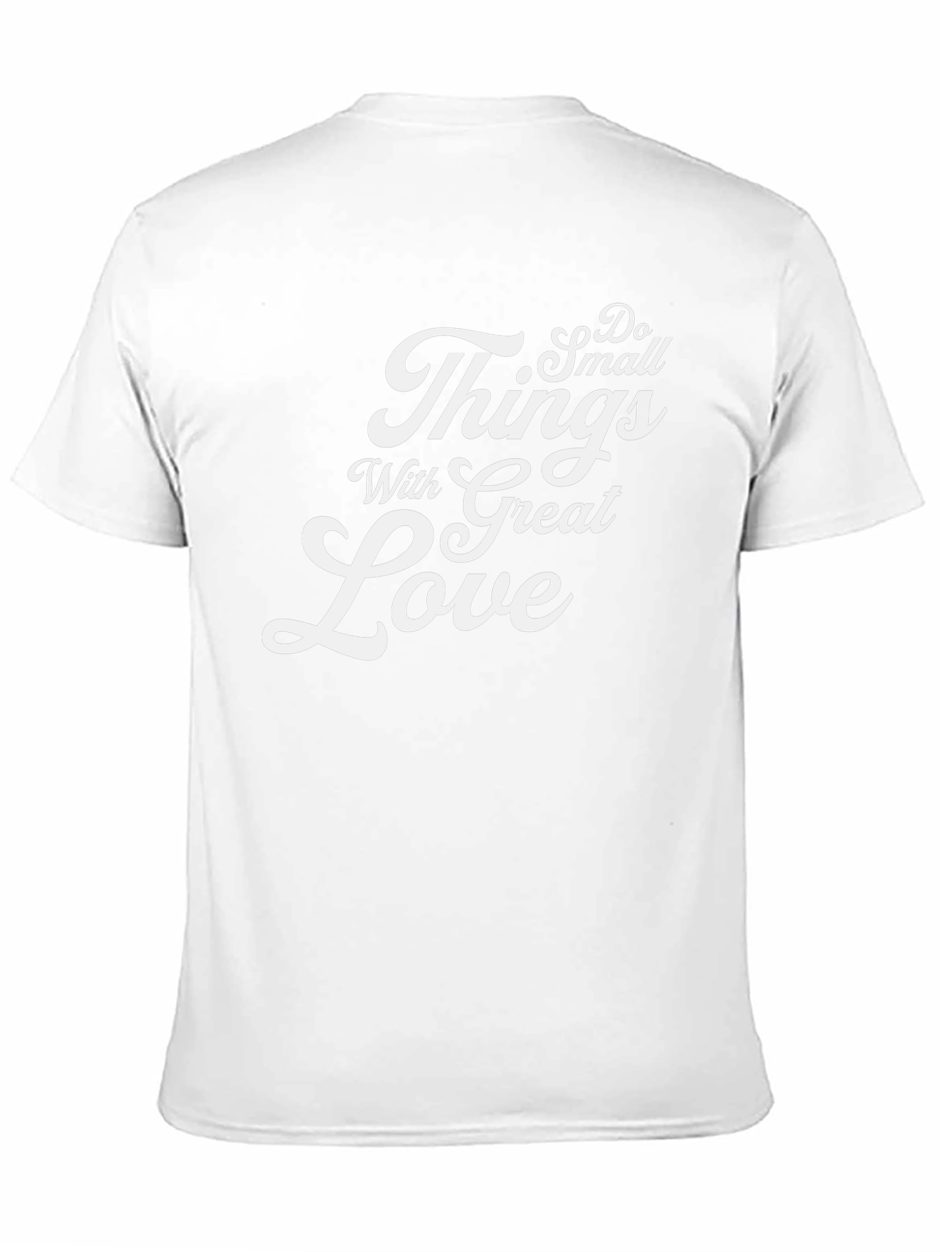 Do Small Things With Great Love Black Tee