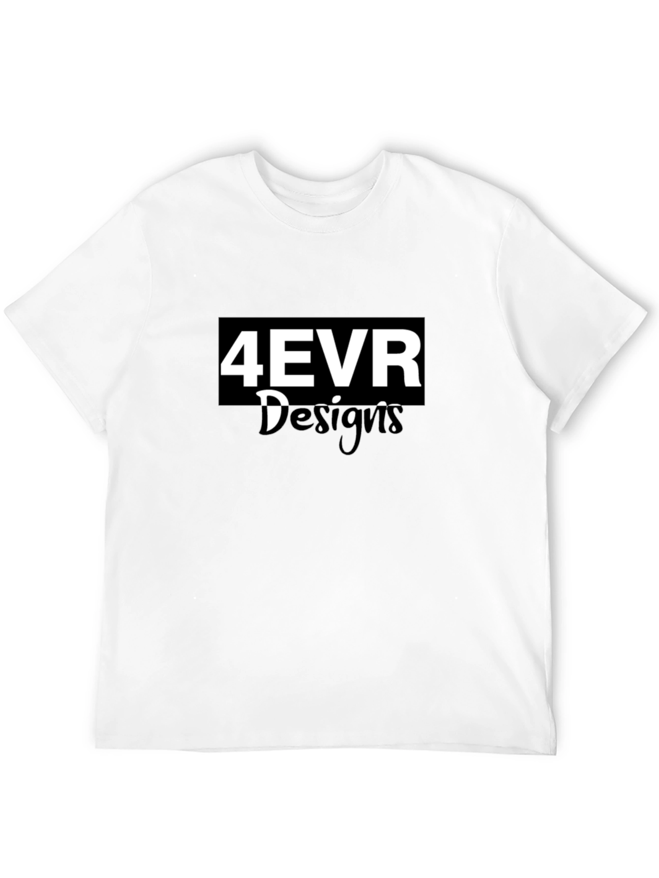 4EVR Design Black T-Shirt