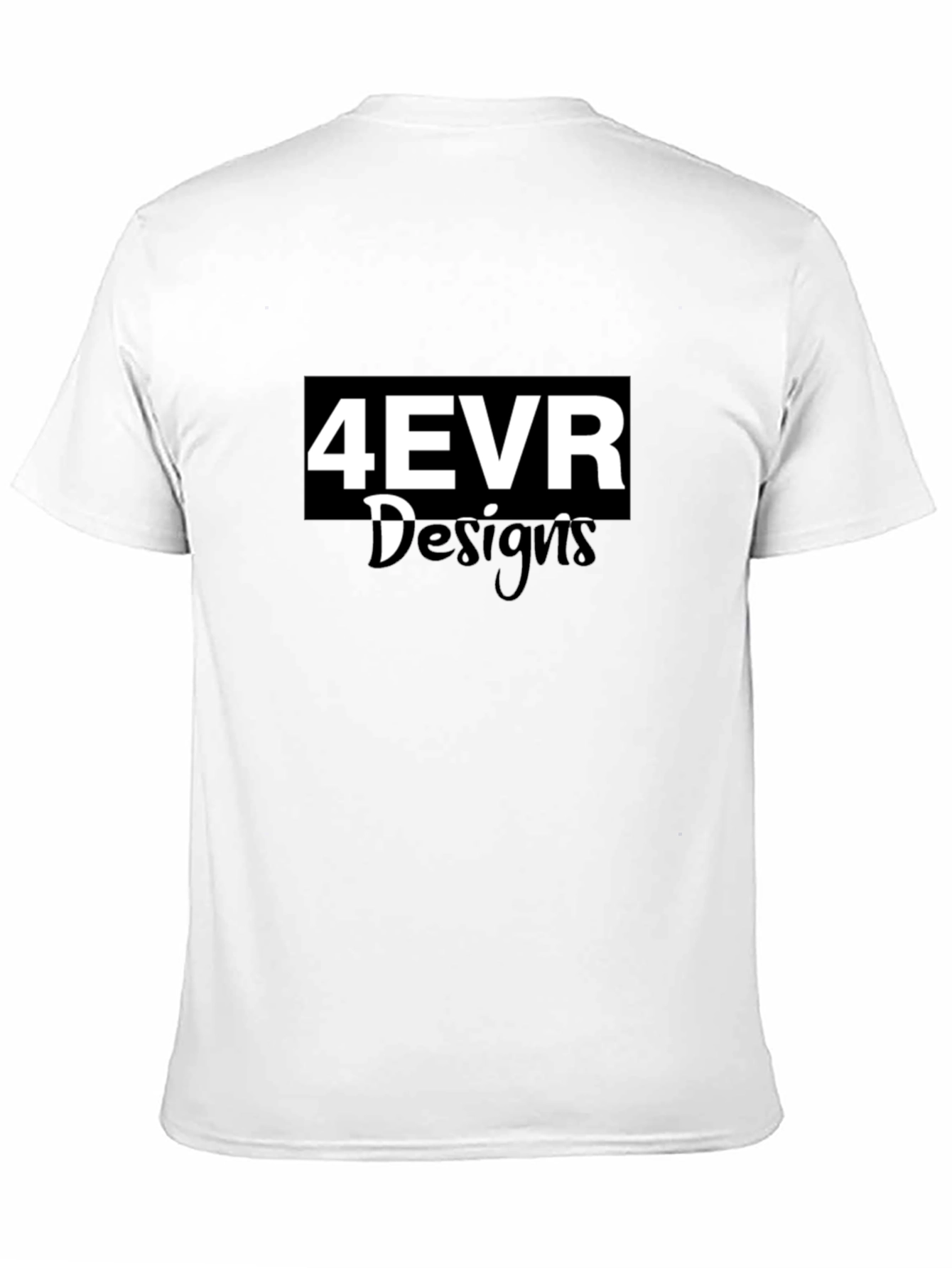 4EVR Design Black T-Shirt