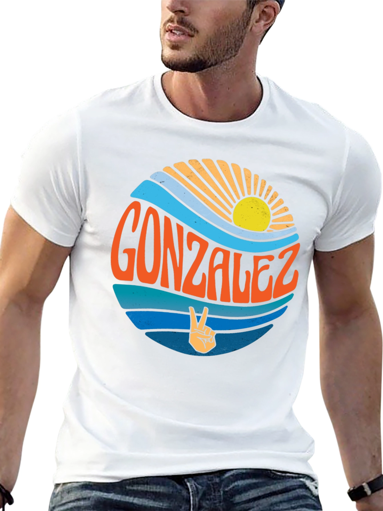 Gonzalez Retro Graphic T-Shirt