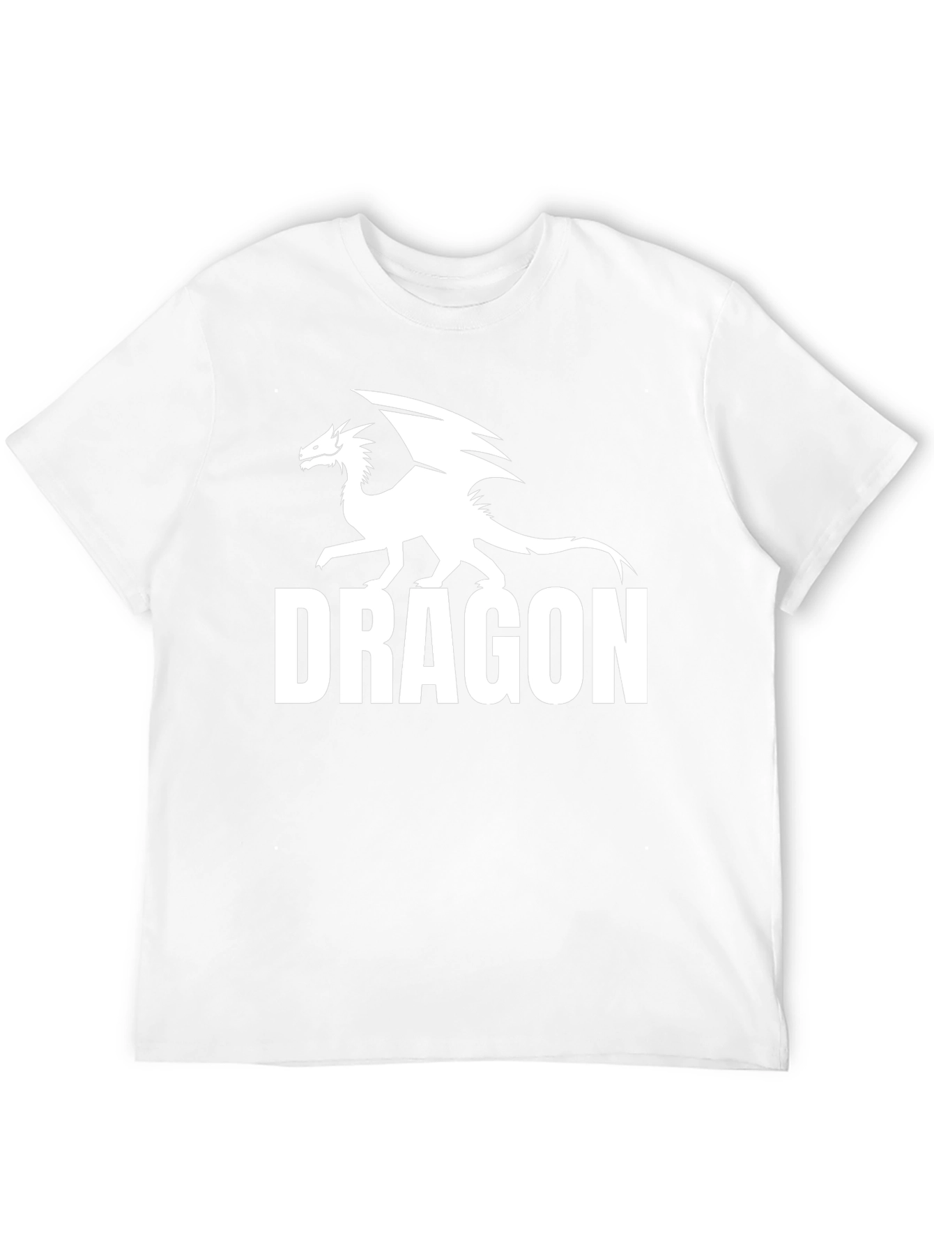 Dragon Graphic Tee - Black Cotton Comfort