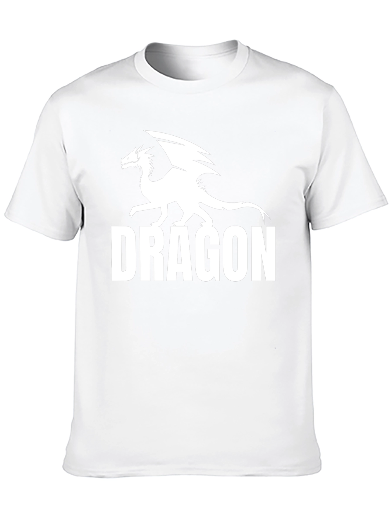 Dragon Graphic Tee - Black Cotton Comfort