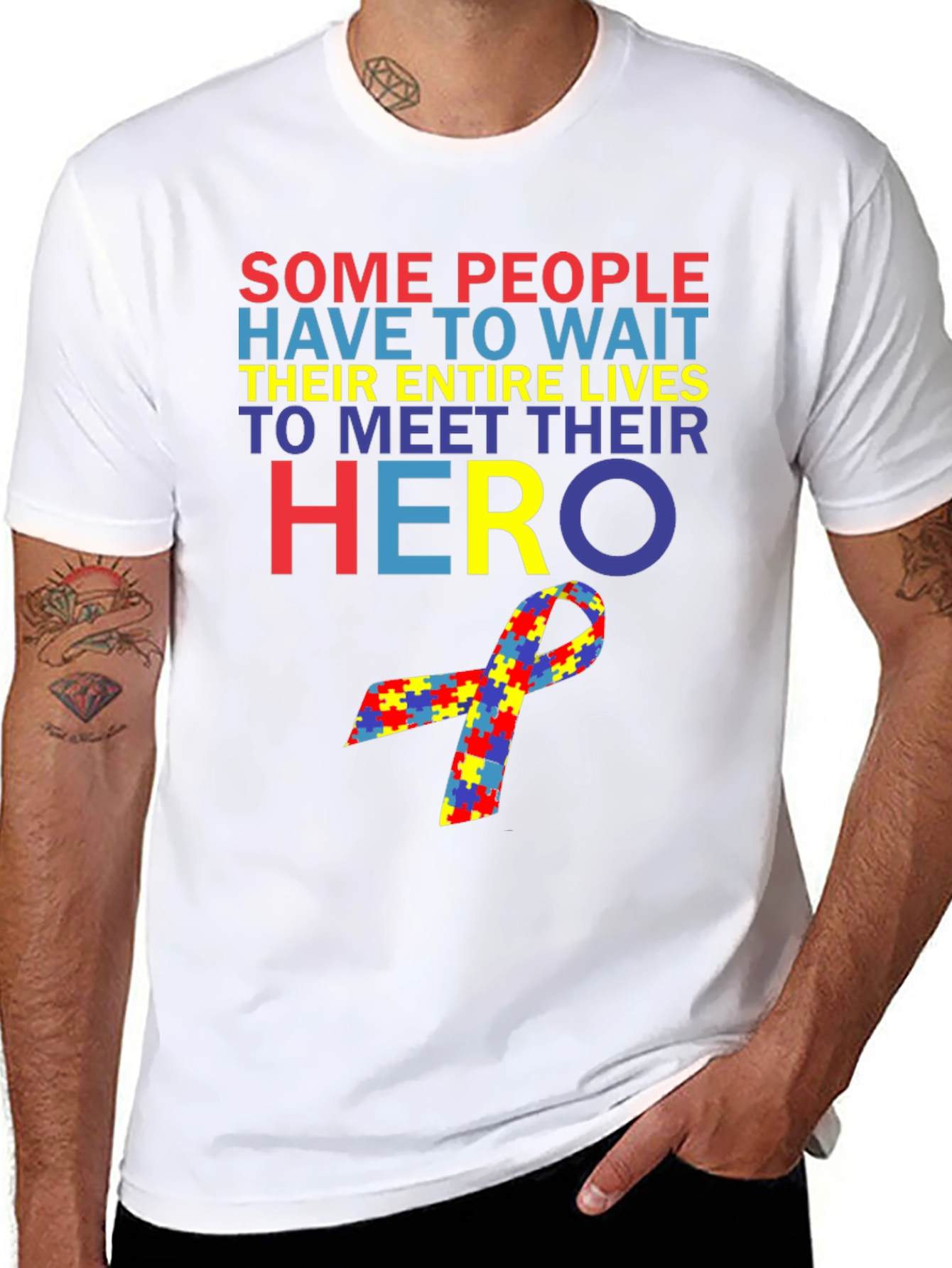 Autism Awareness Hero T-Shirt