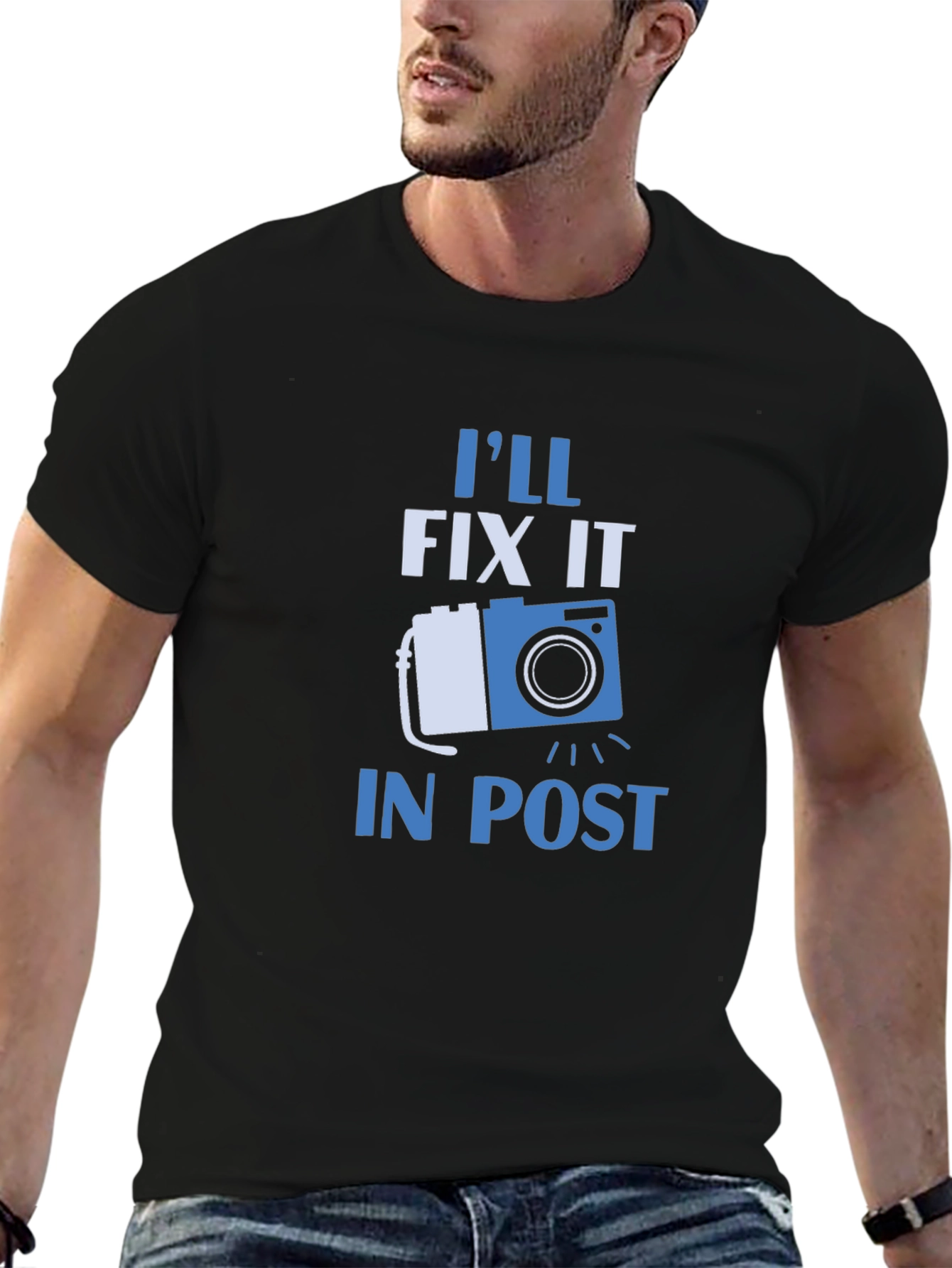Ill Fix It In Post T-Shirt - Photographer Gift