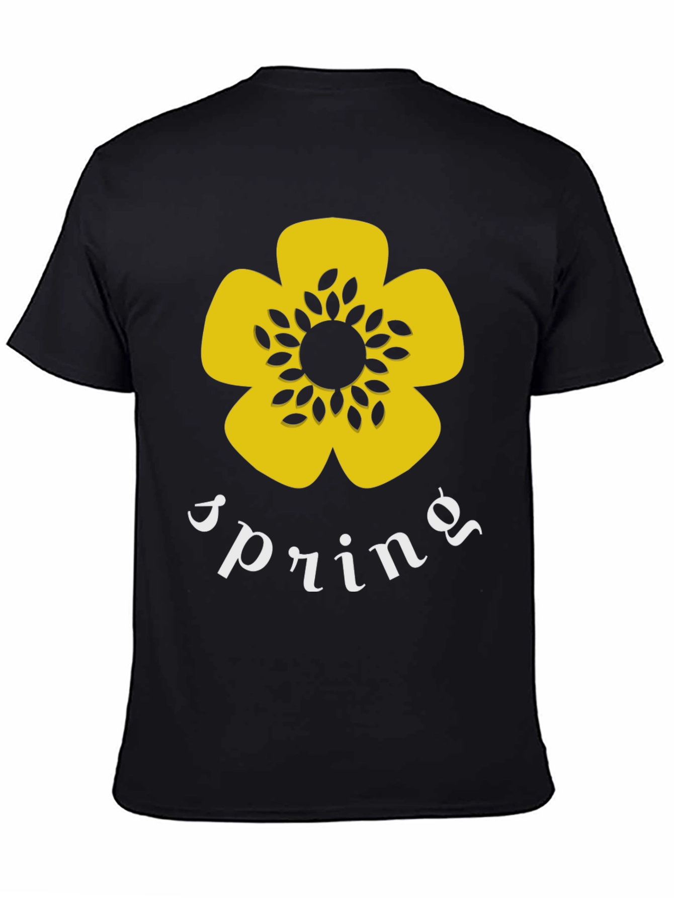 Spring Flower Graphic T-Shirt - Stylish Cotton Tee