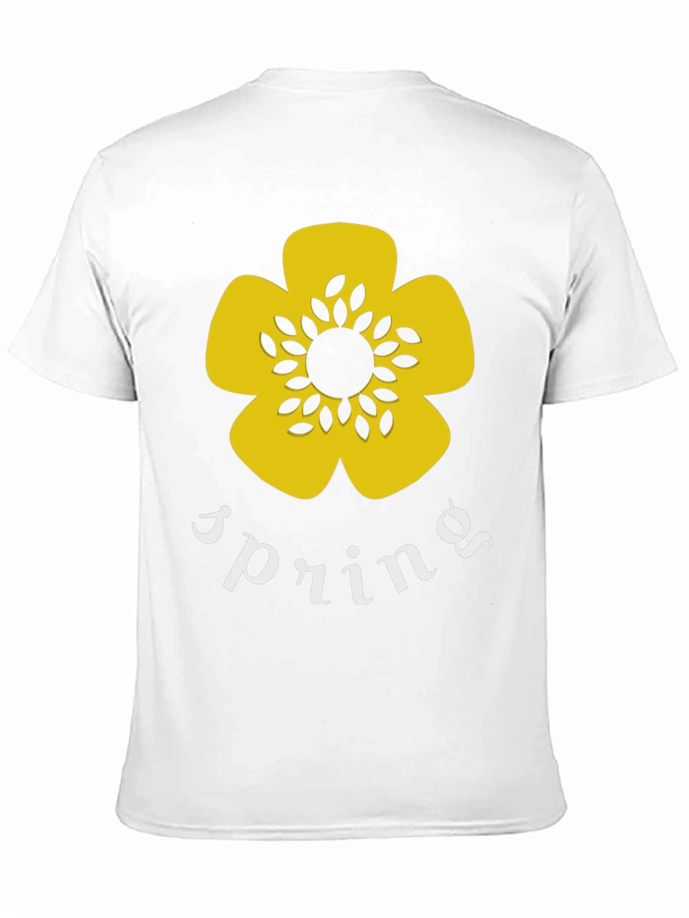Spring Flower Graphic T-Shirt - Stylish Cotton Tee