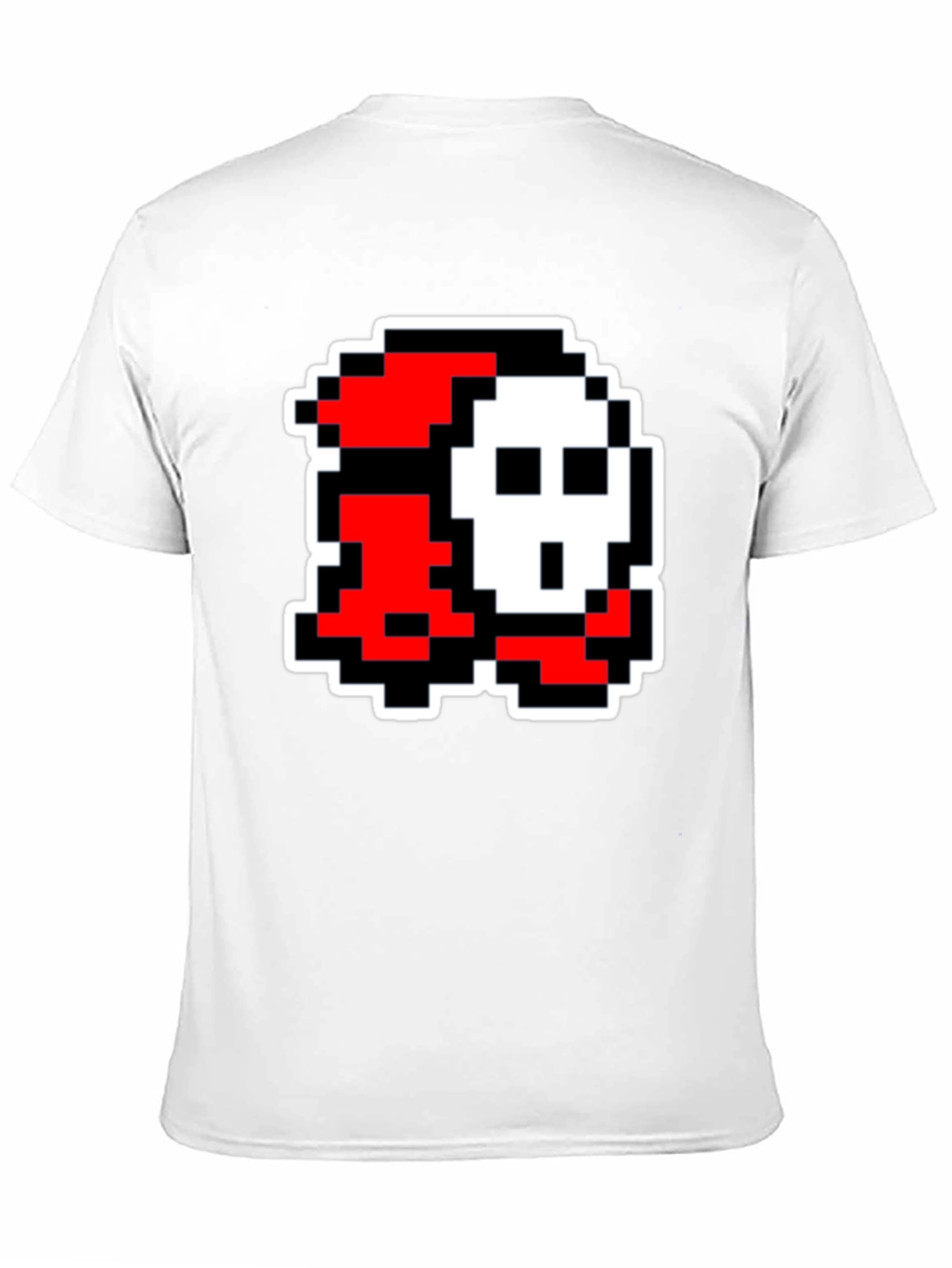 Pixel Art Character Graphic Tee - Black