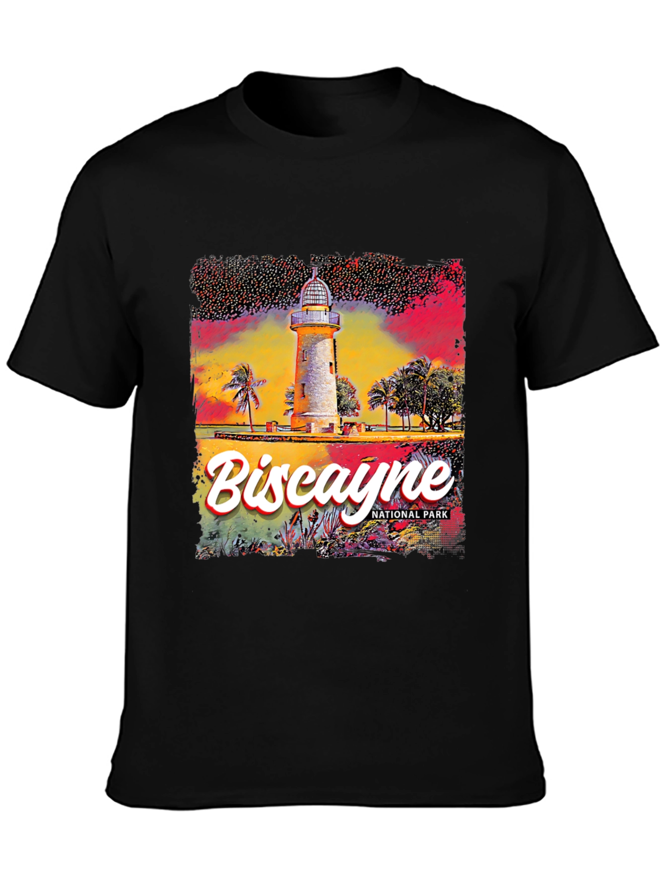 Biscayne National Park Lighthouse Graphic Tee