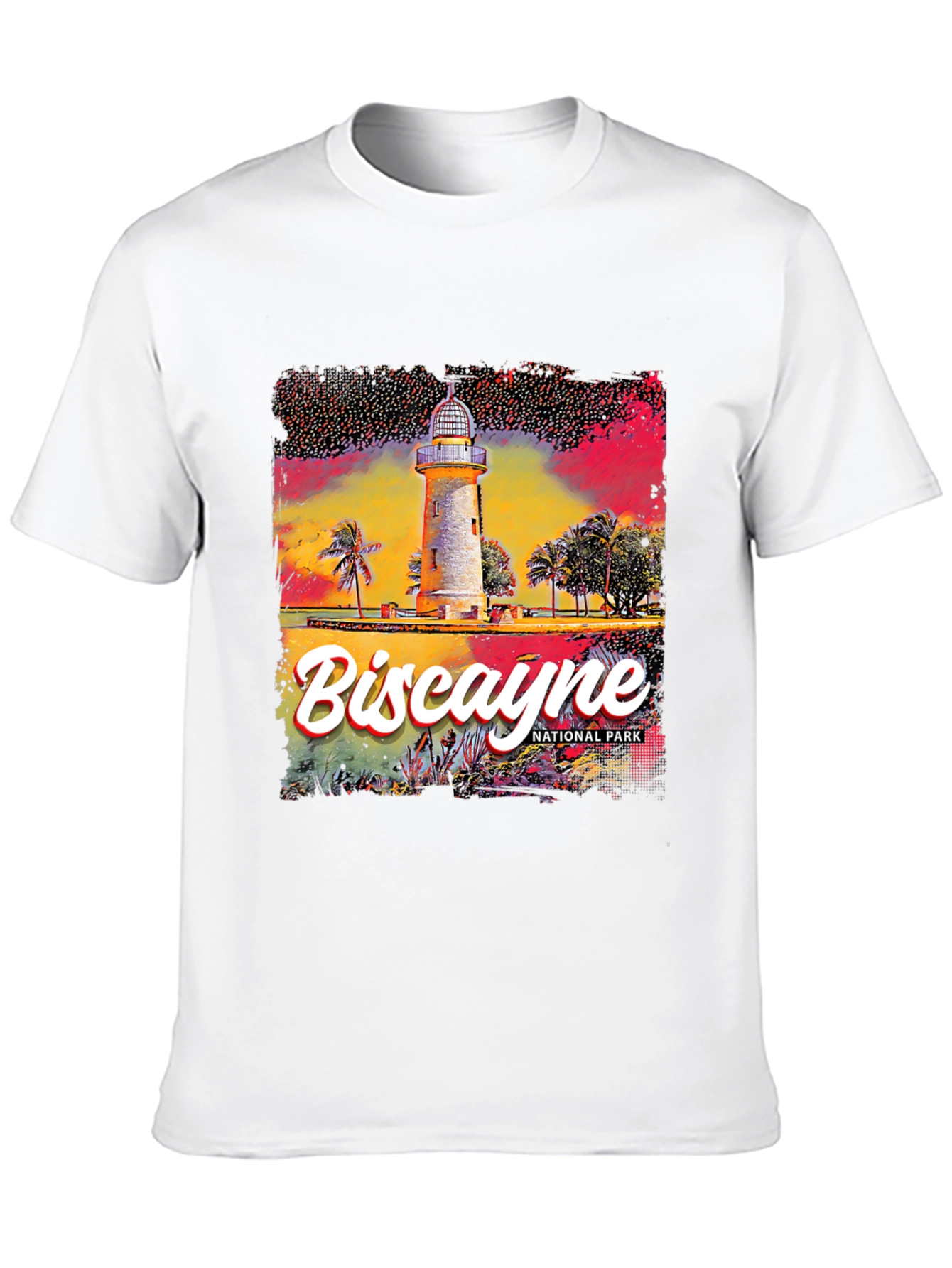 Biscayne National Park Lighthouse Graphic Tee