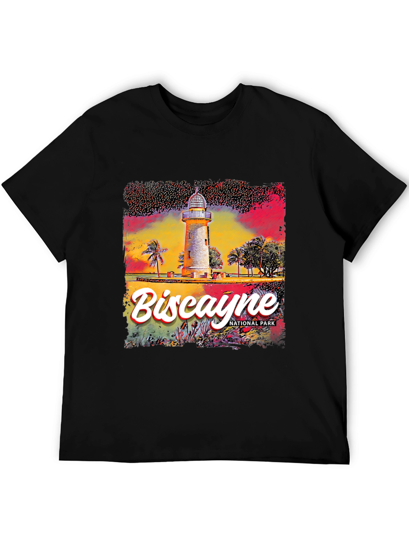 Biscayne National Park Lighthouse Graphic Tee