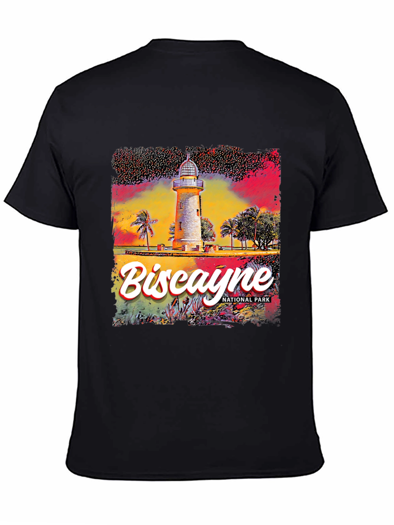 Biscayne National Park Lighthouse Graphic Tee