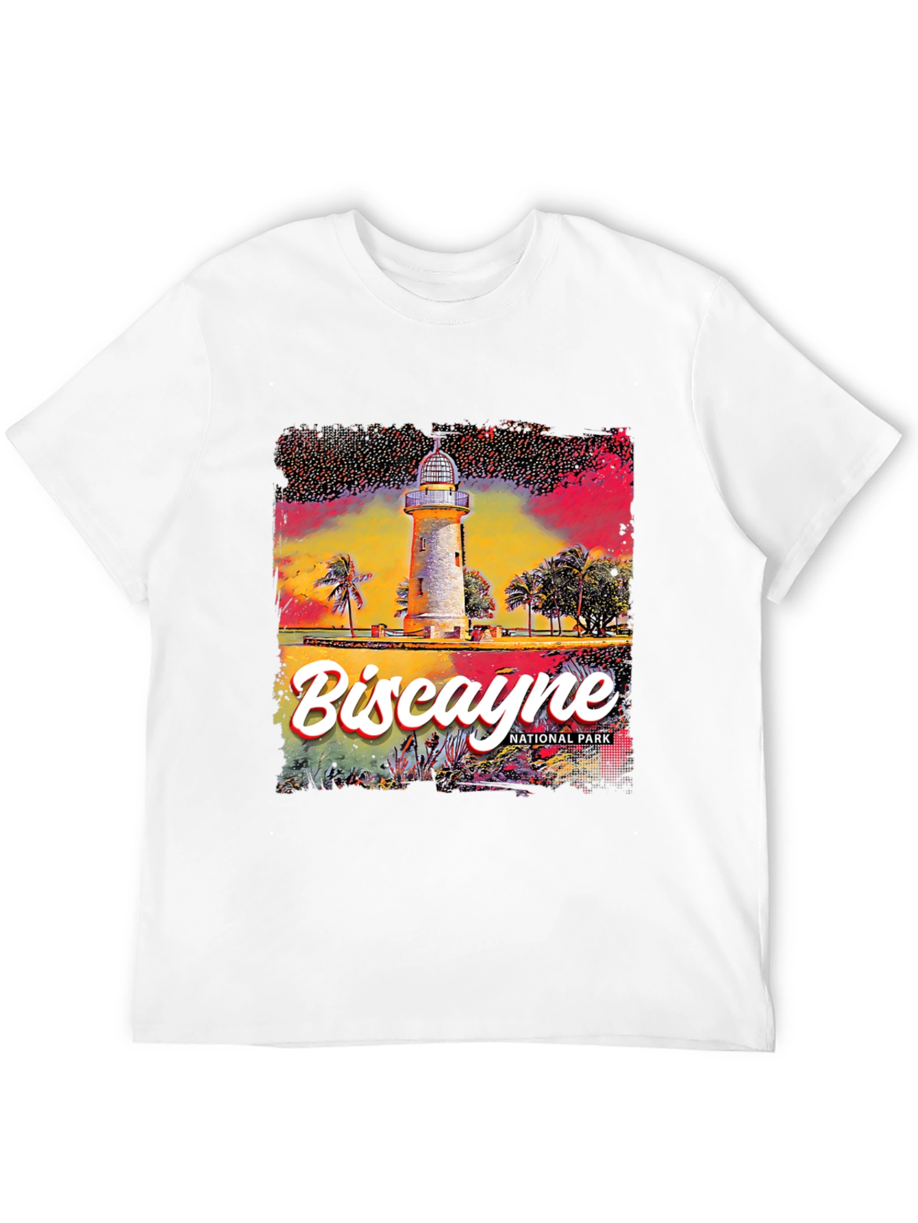 Biscayne National Park Lighthouse Graphic Tee