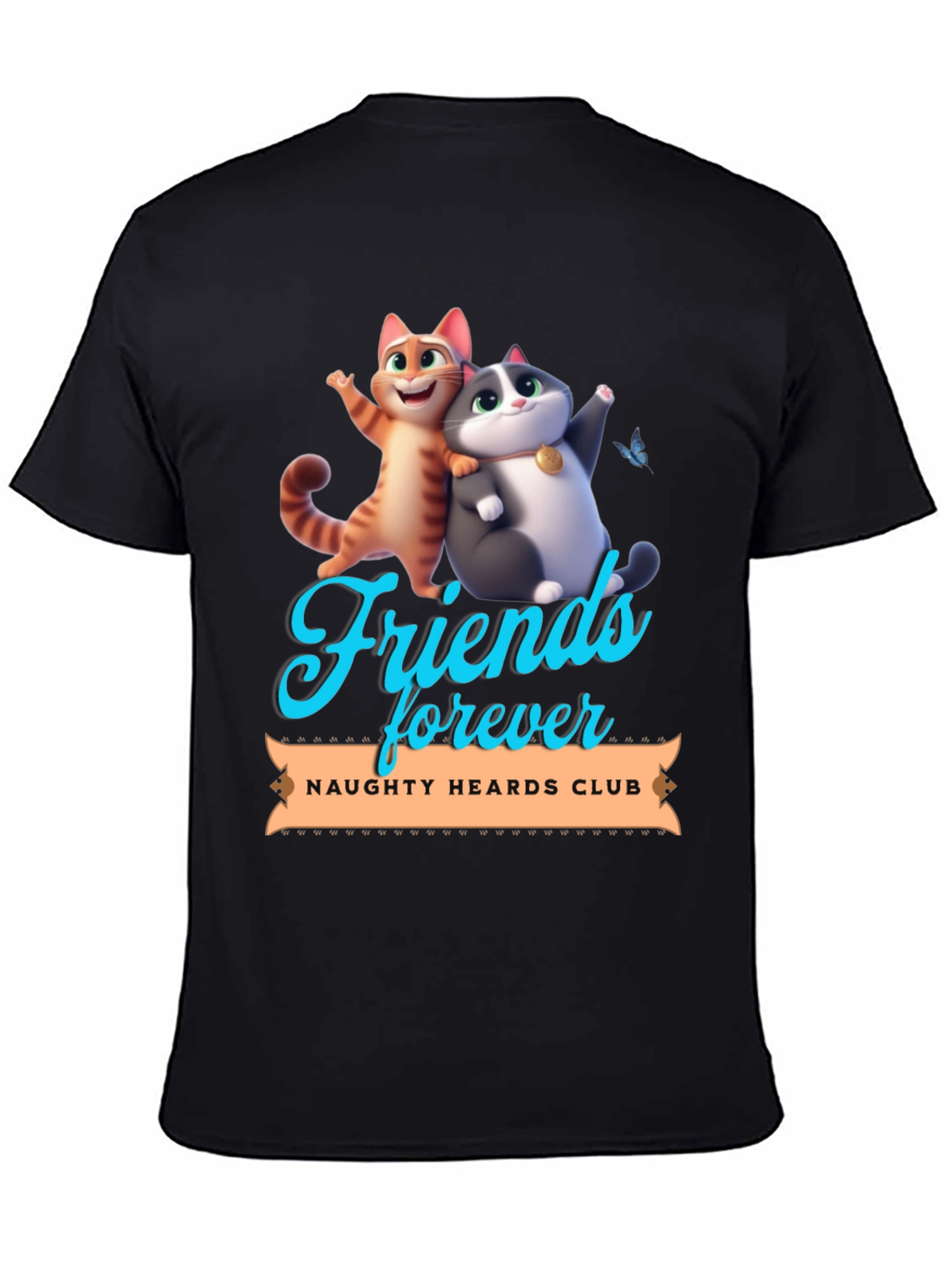 Friends Forever Naughty Hearths Club T-Shirt
