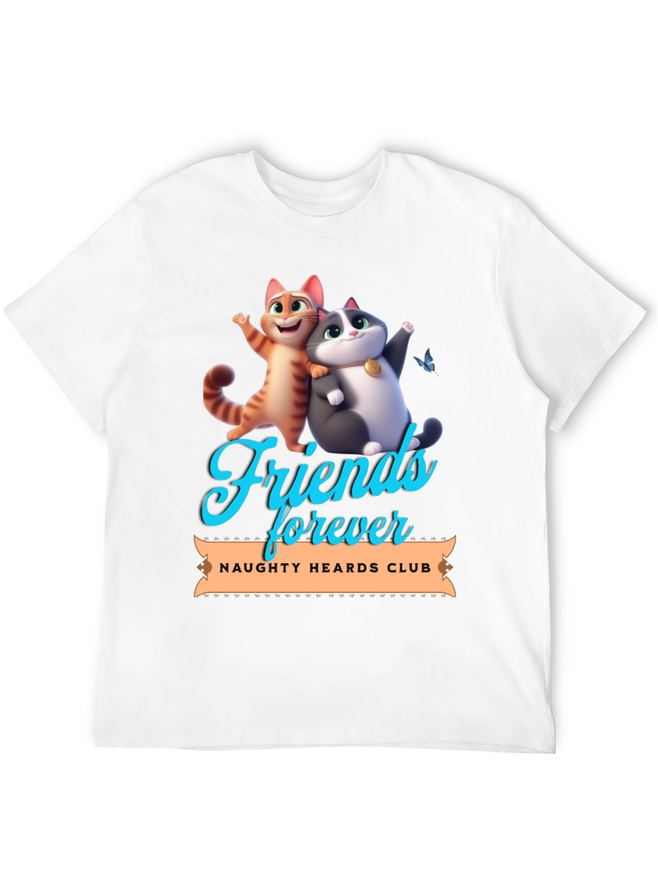 Friends Forever Naughty Hearths Club T-Shirt