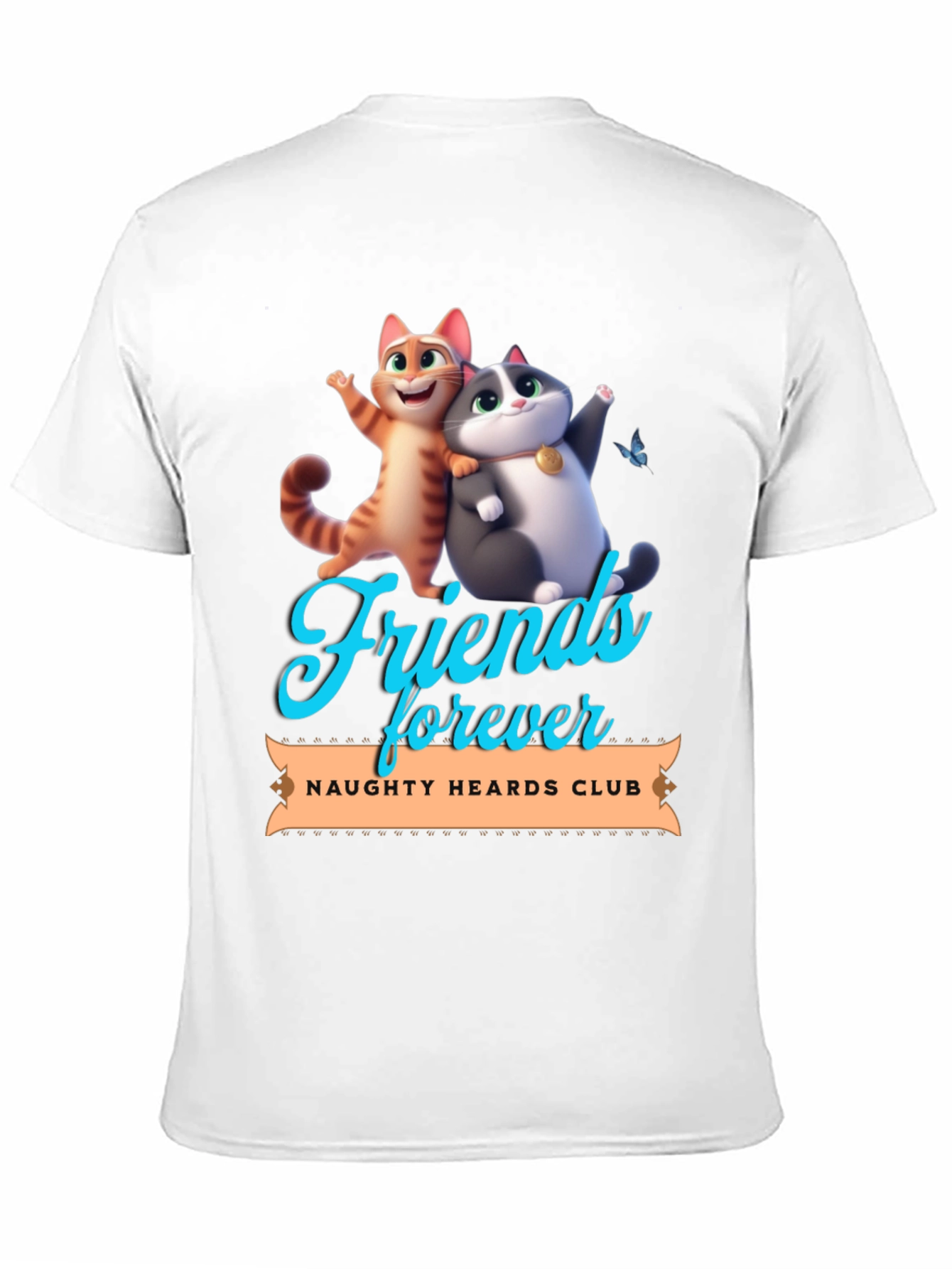 Friends Forever Naughty Hearths Club T-Shirt