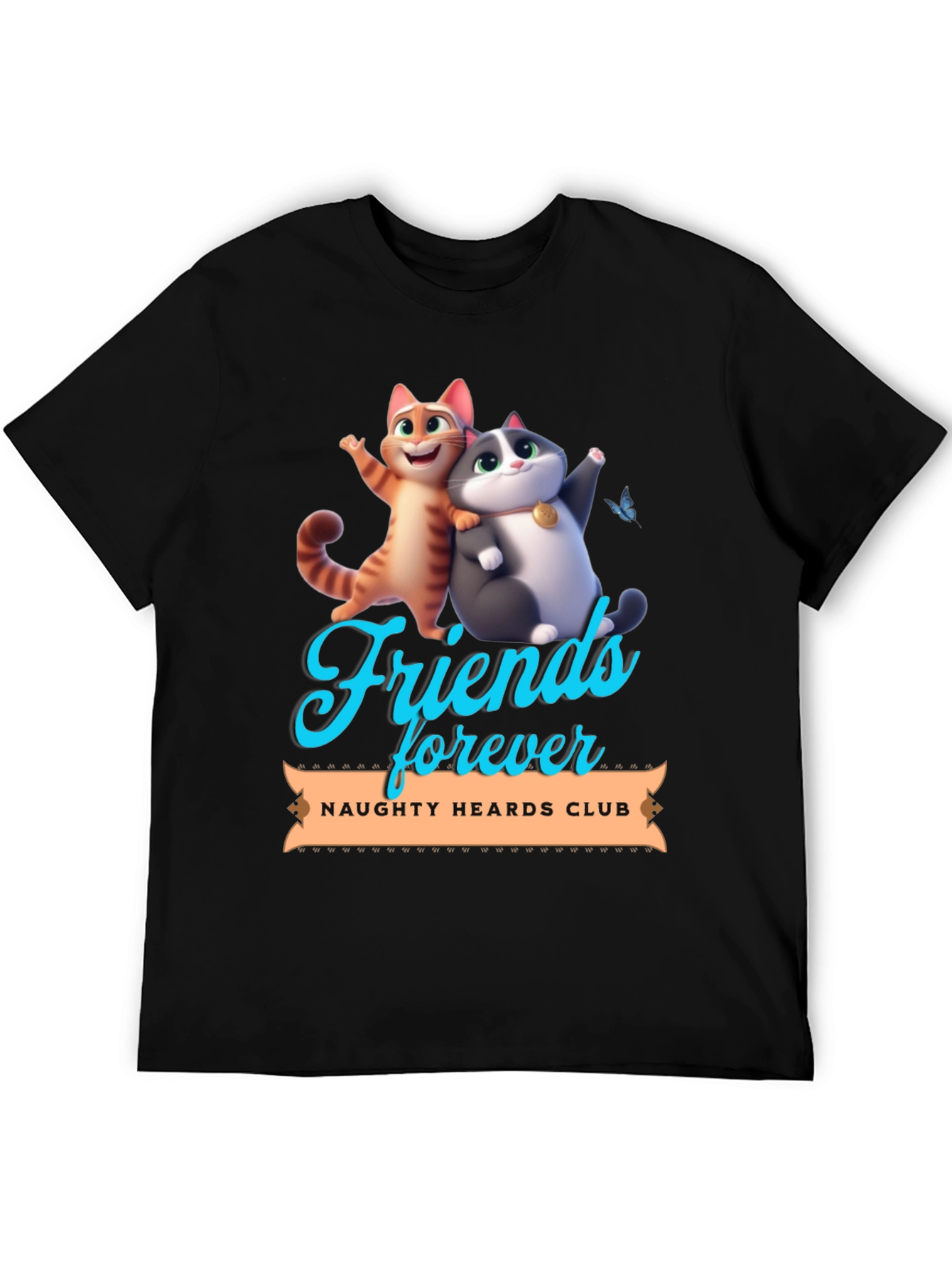 Friends Forever Naughty Hearths Club T-Shirt