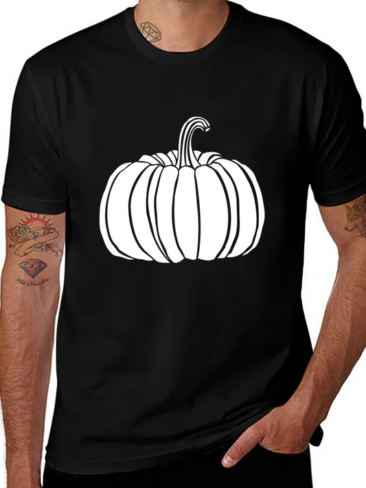 Pumpkin Graphic Tee - Stylish Fall T-Shirt