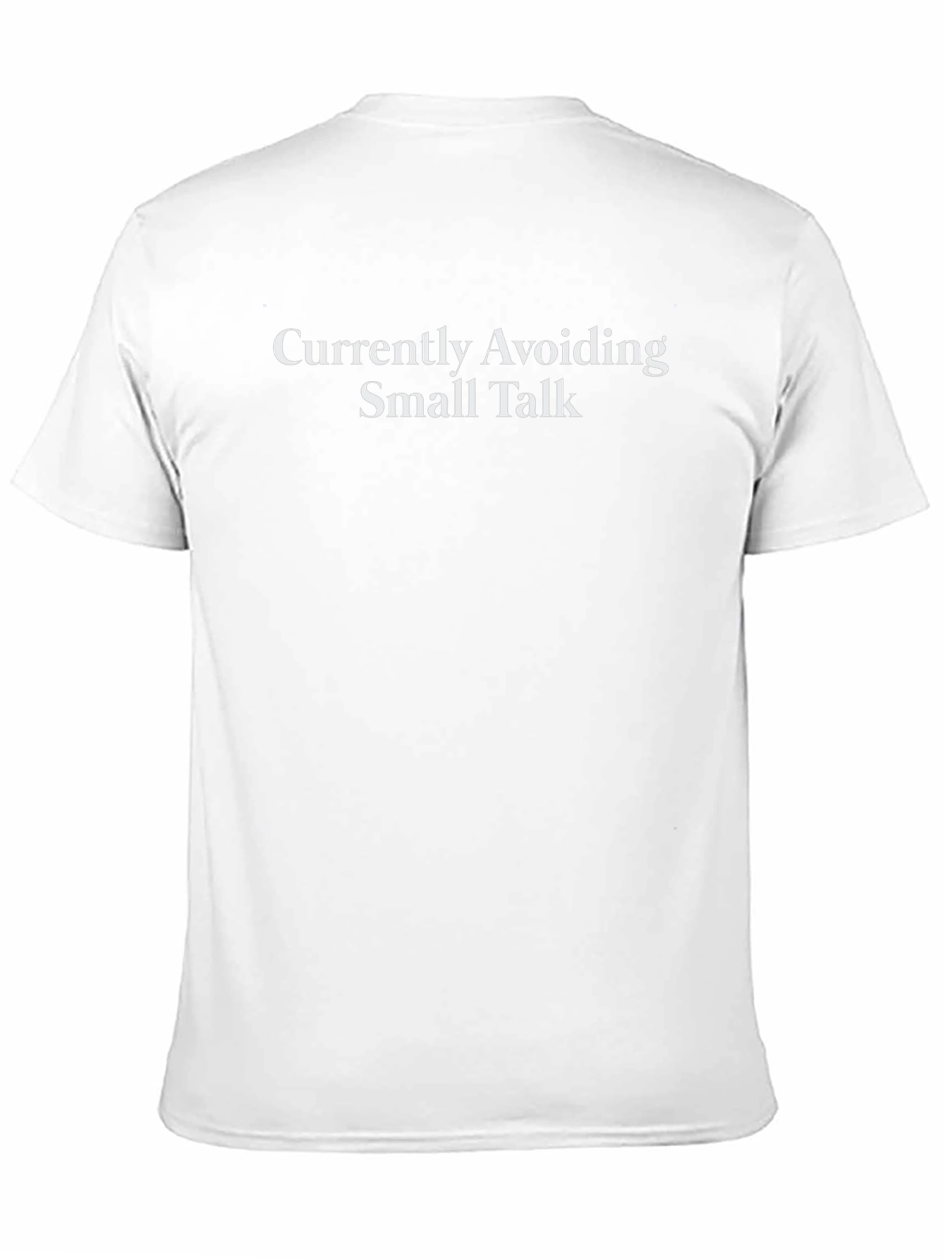 Currently Avoiding Small Talk Graphic Tee