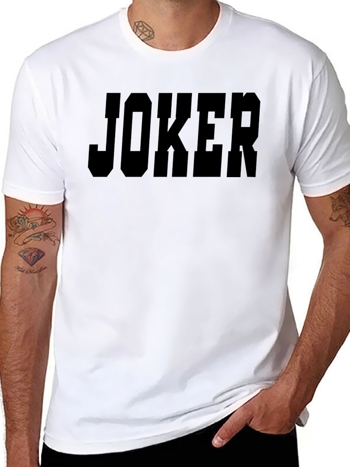Joker Graphic Tee - Mens Black Short Sleeve
