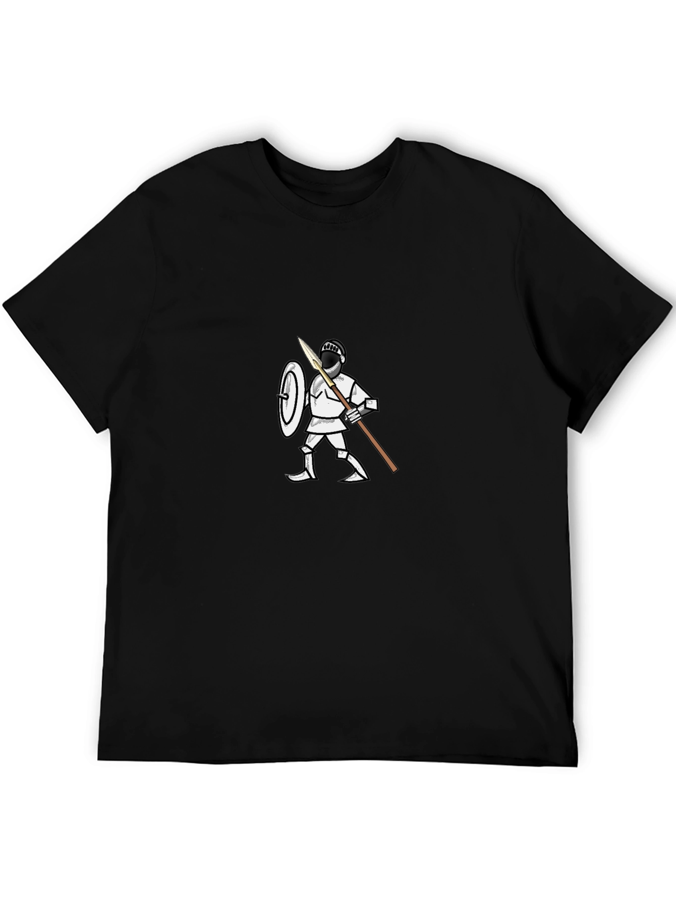 Knight Graphic Black T-Shirt