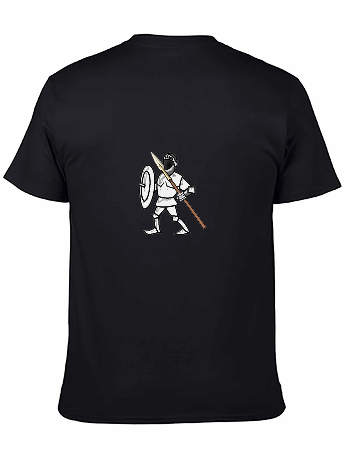 Knight Graphic Black T-Shirt