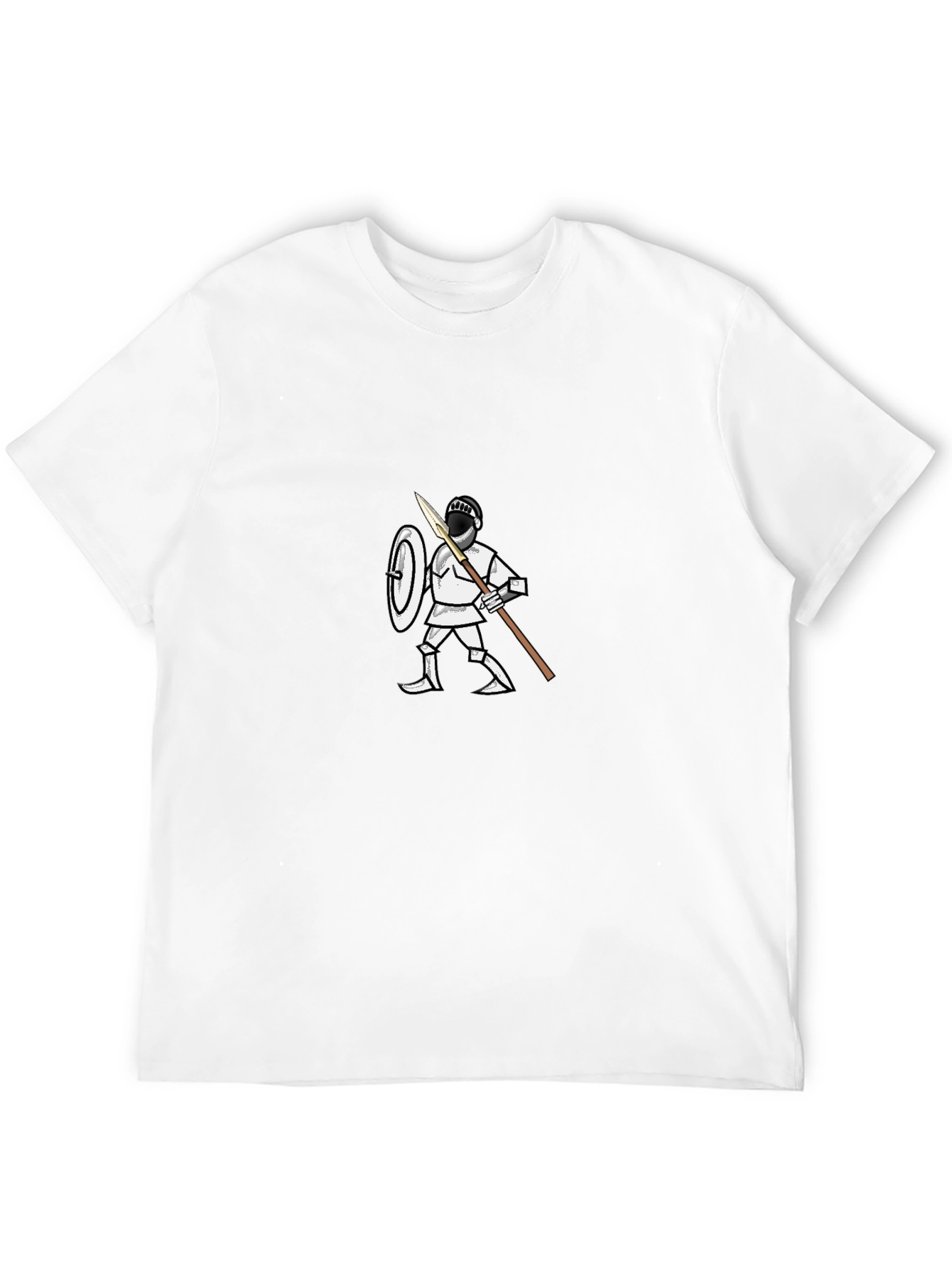 Knight Graphic Black T-Shirt