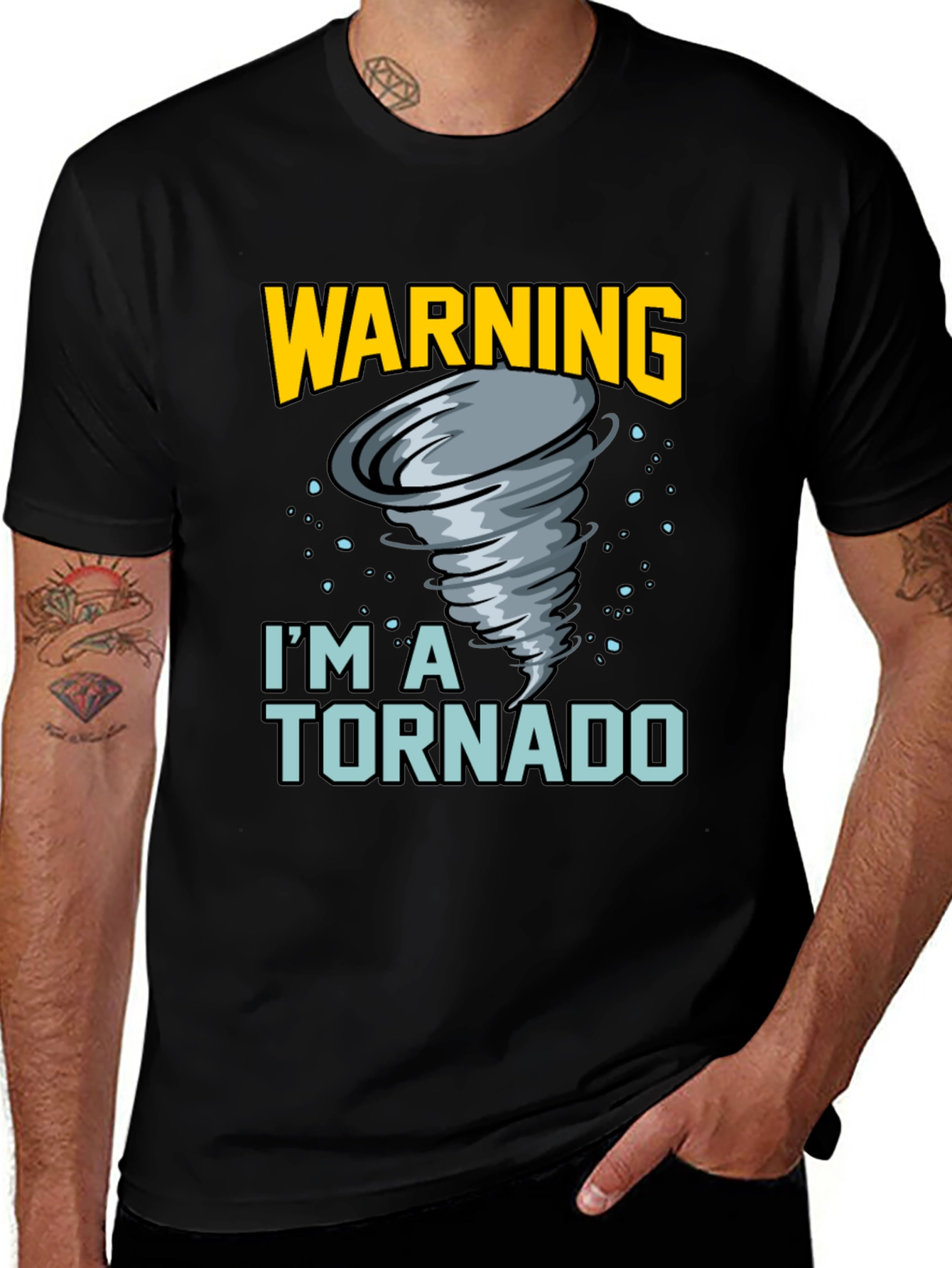 Warning Im A Tornado T-Shirt