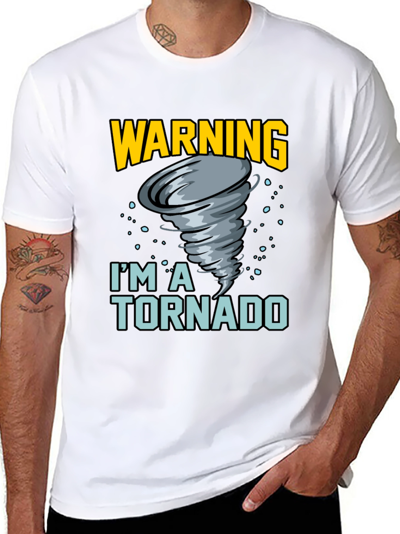 Warning Im A Tornado T-Shirt