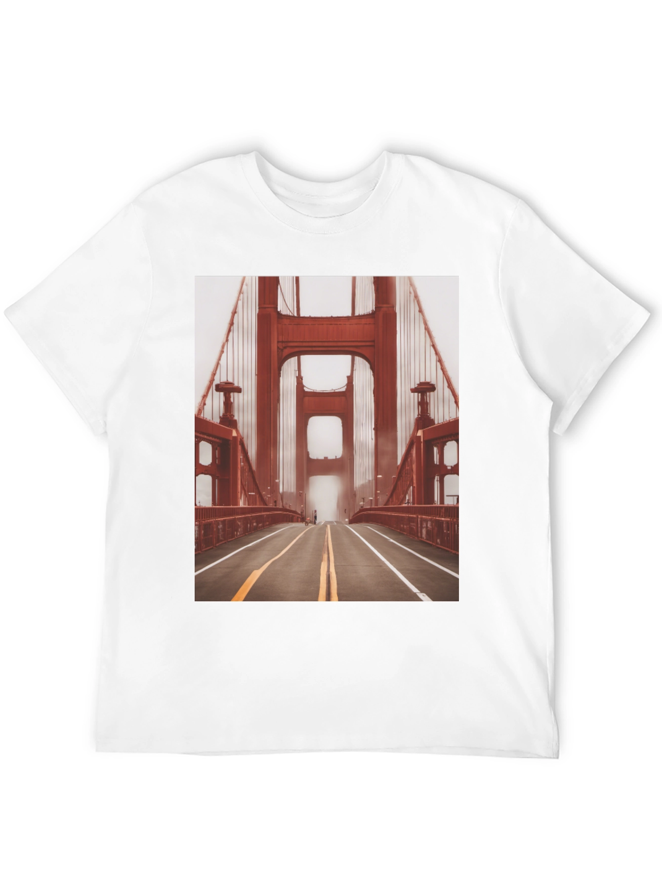Golden Gate Bridge Graphic Tee - Black