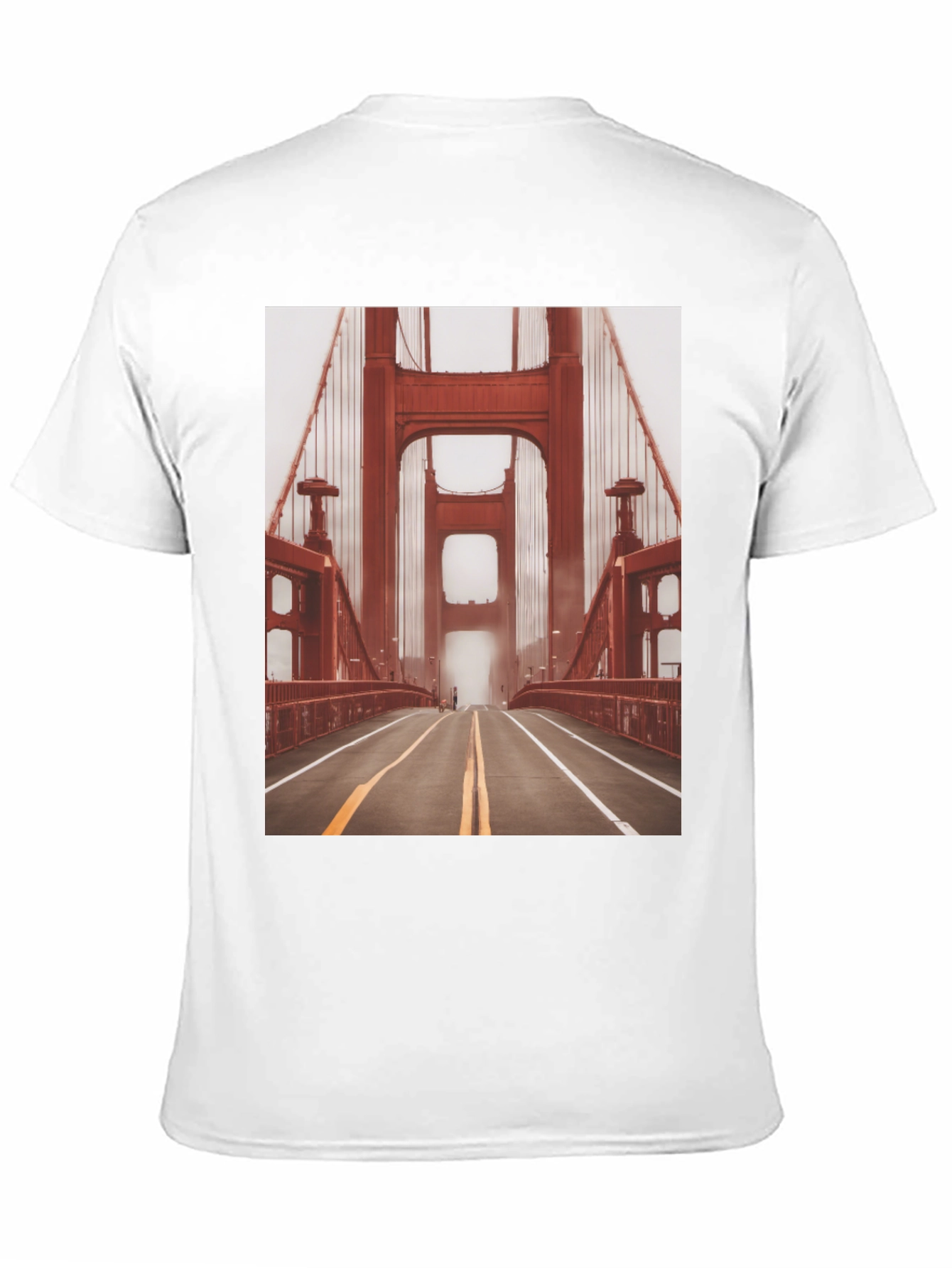 Golden Gate Bridge Graphic Tee - Black