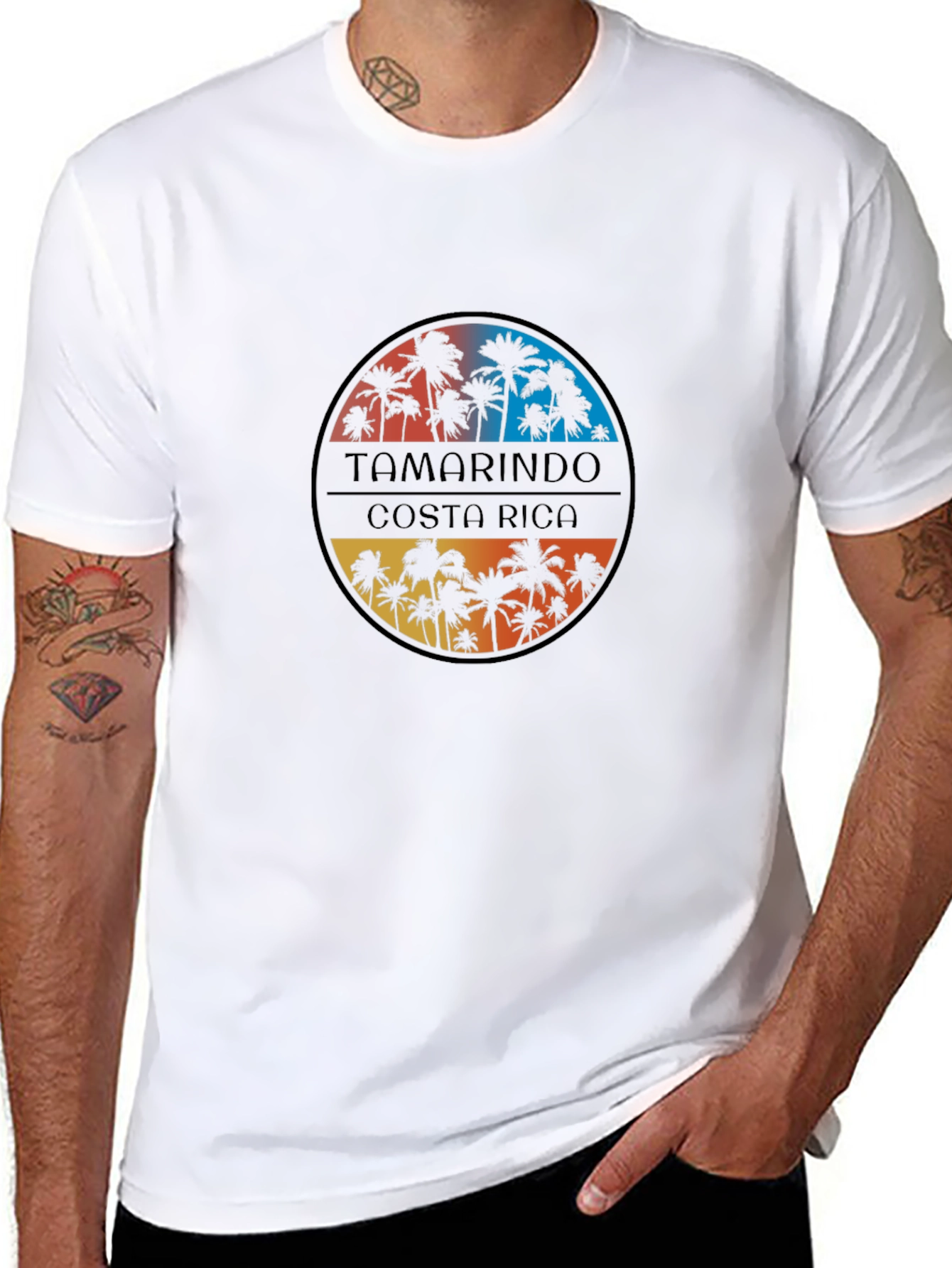 Tamarindo Costa Rica Palm Tree T-Shirt
