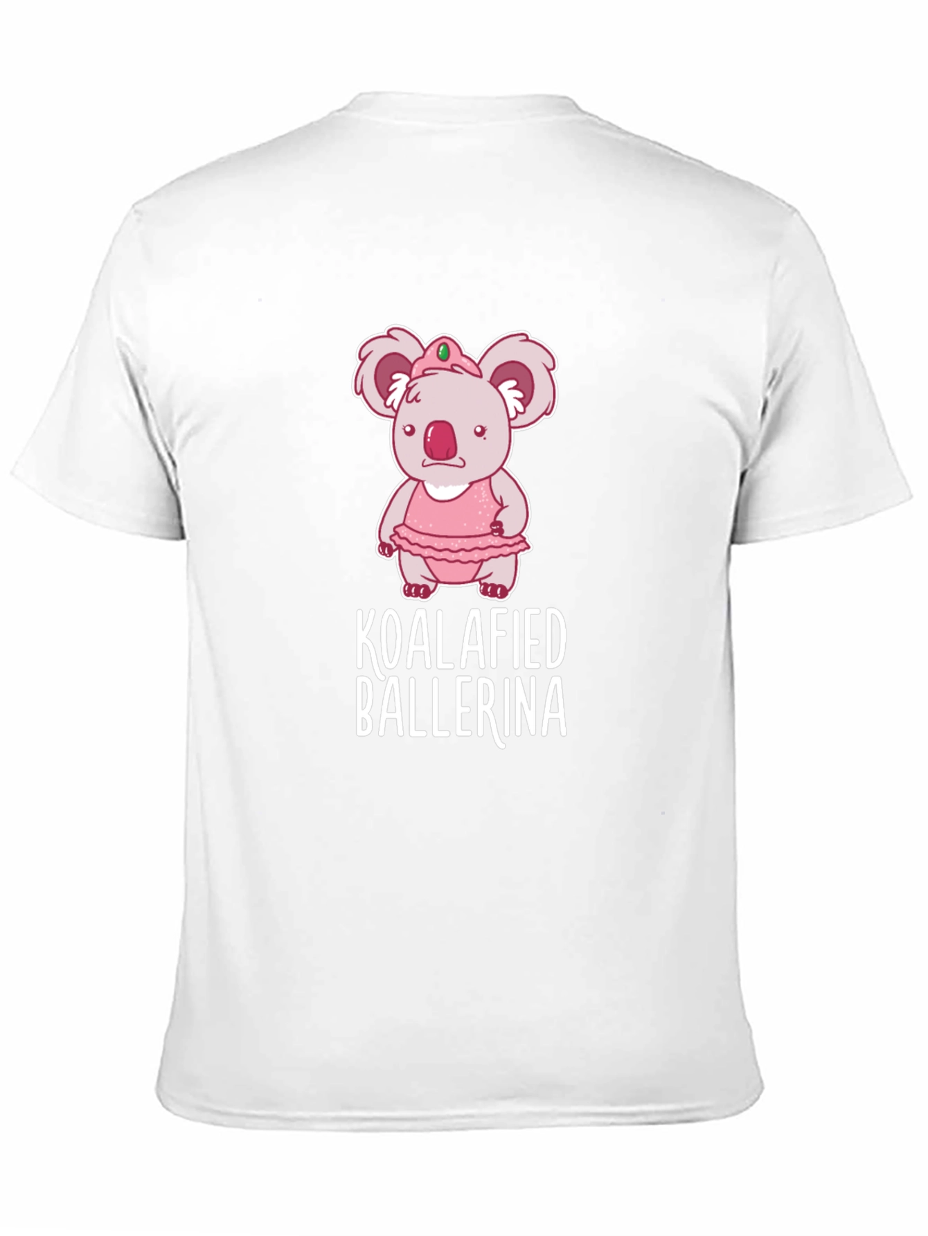 Koalafied Ballerina T-Shirt - Cute Koala Bear in Tutu