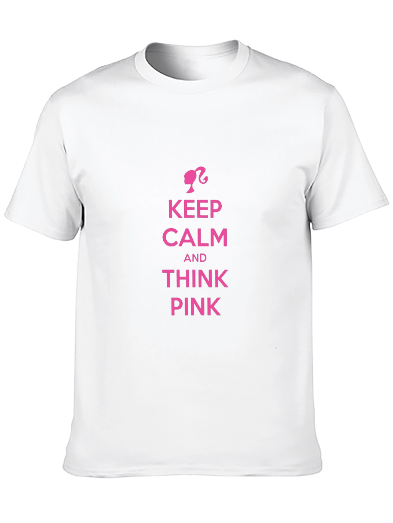 Keep Calm and Think Pink T-Shirt