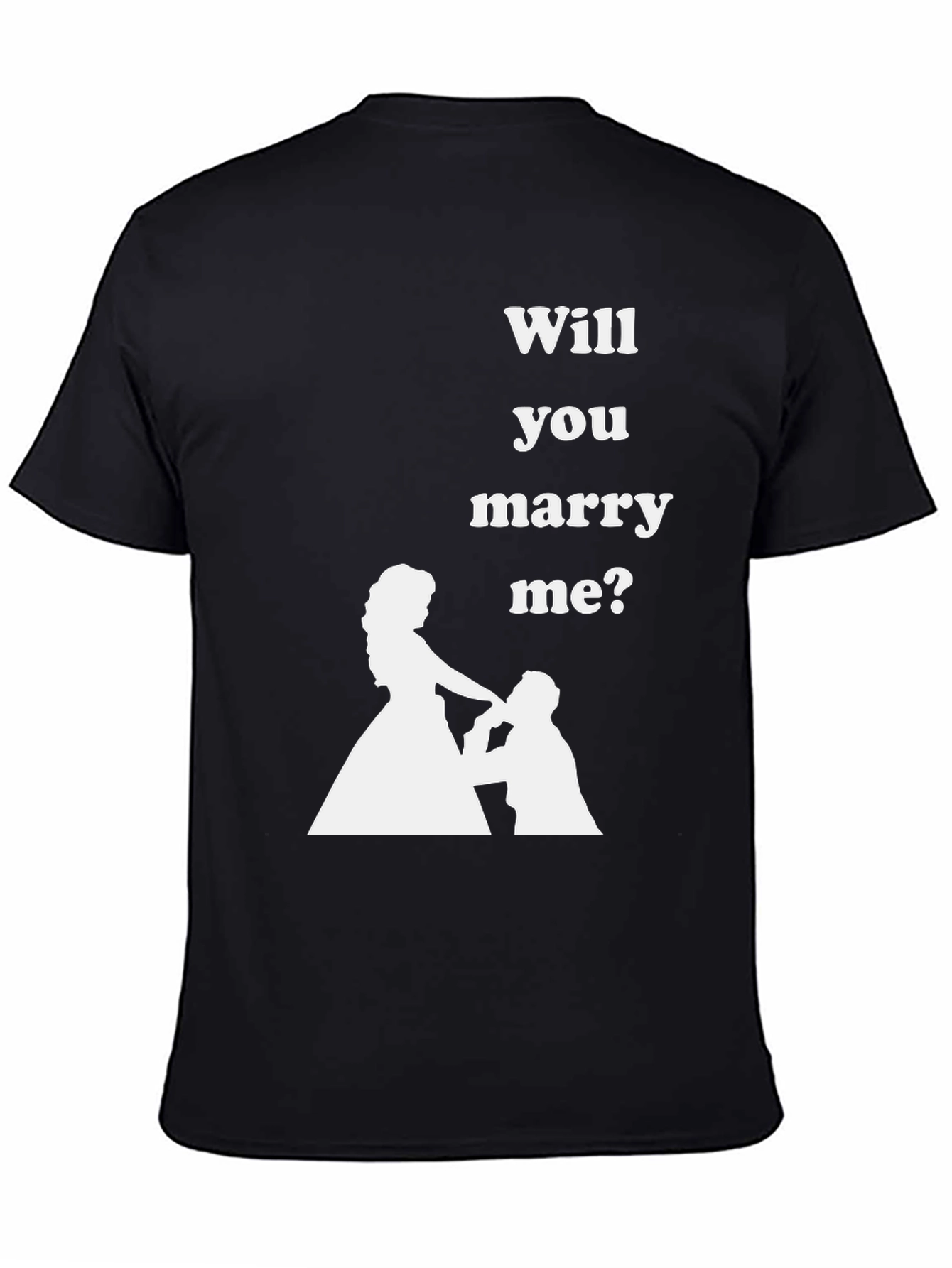 Marry Me Graphic Tee - Proposal T-Shirt
