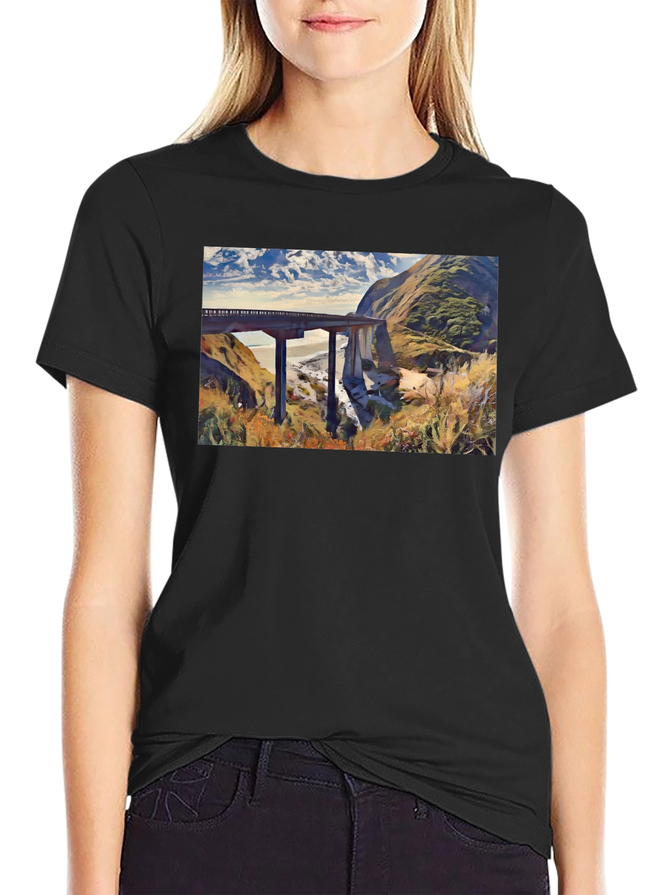 Scenic Bridge Graphic Tee