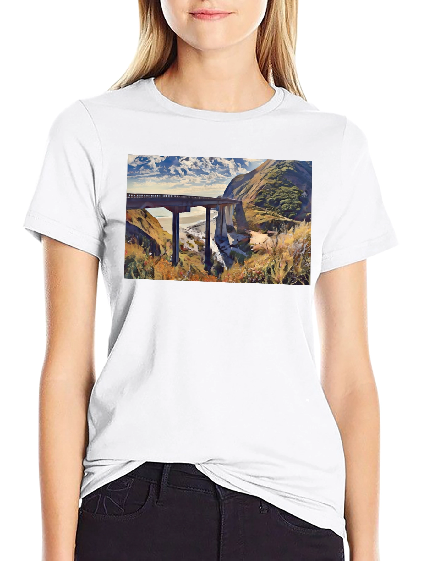 Scenic Bridge Graphic Tee