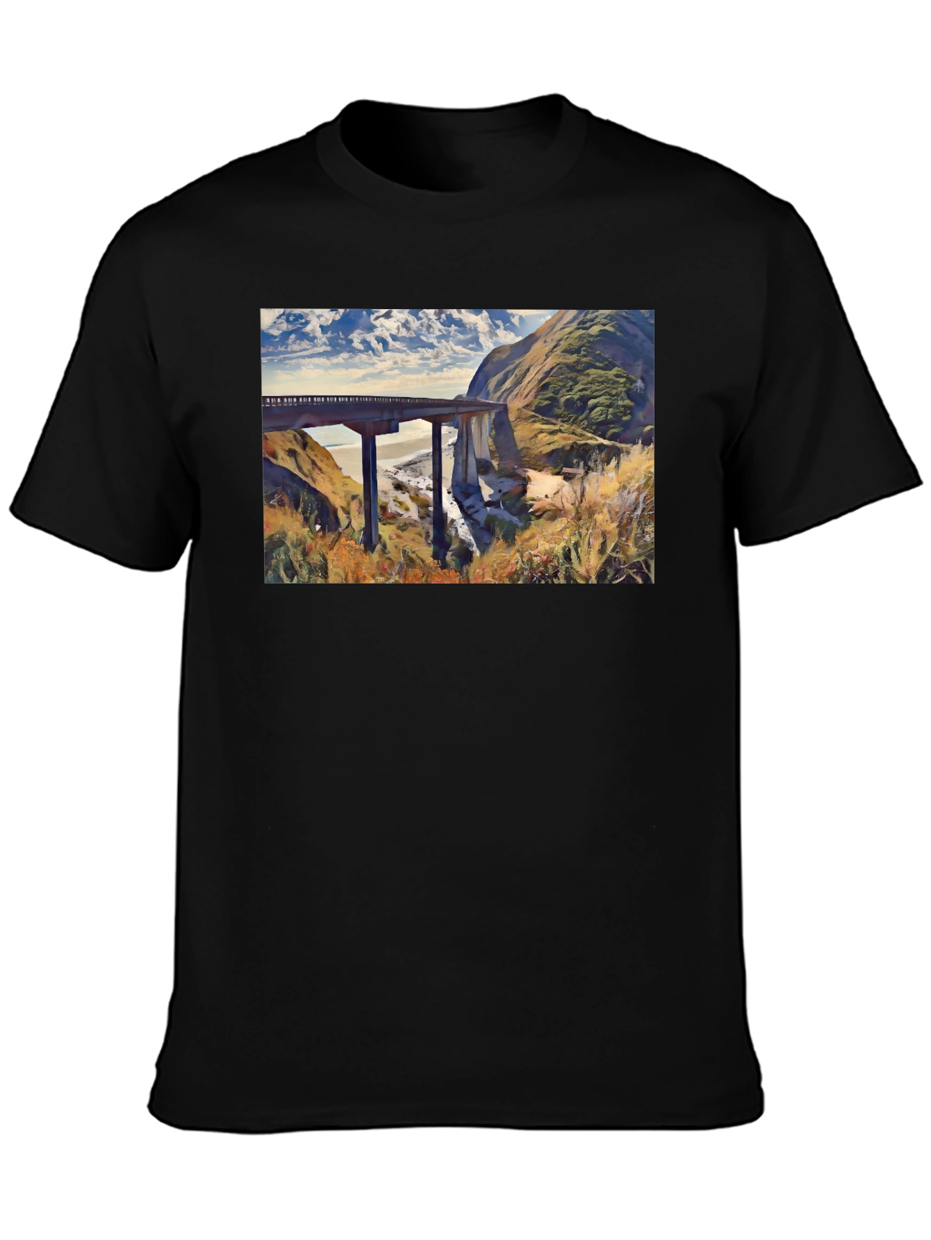 Scenic Bridge Graphic Tee