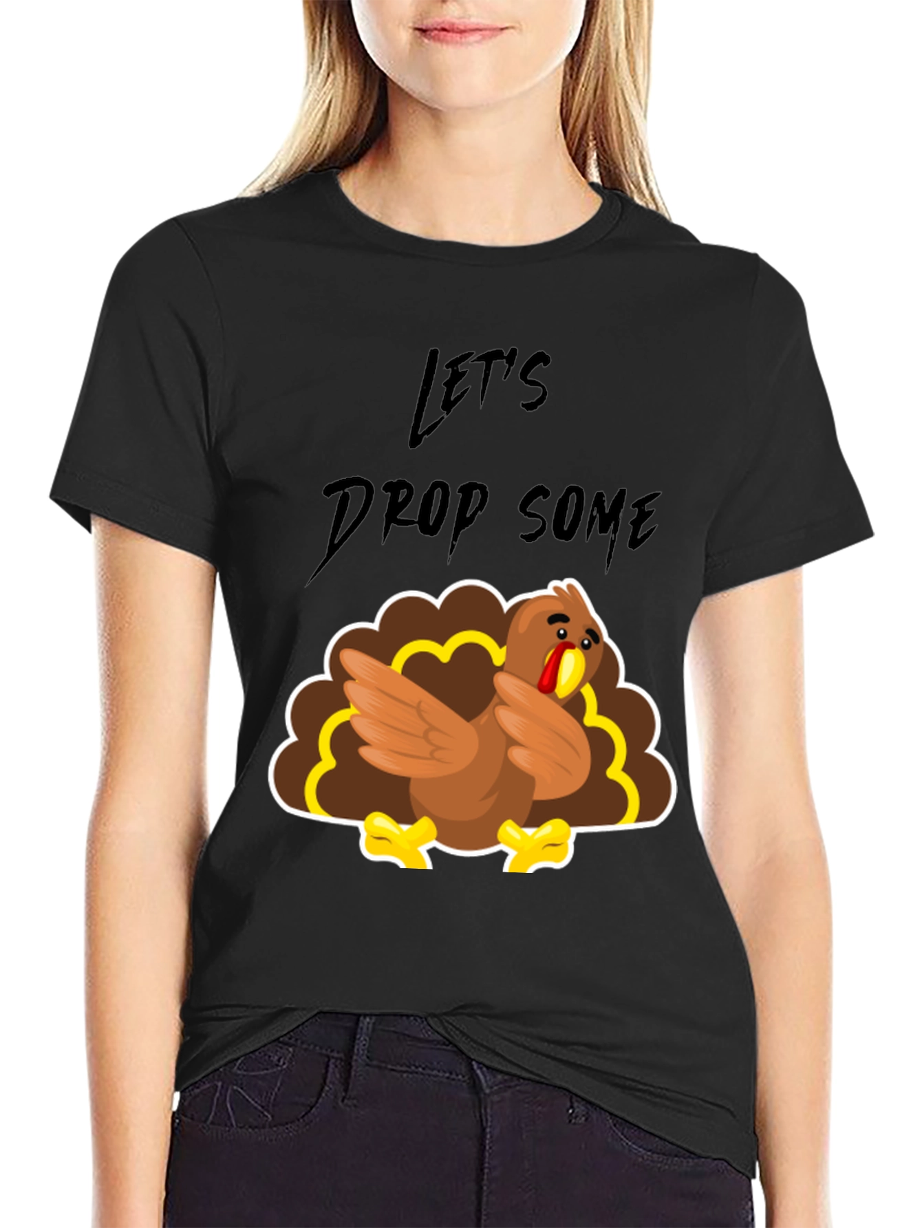 Funny Thanksgiving Turkey Drop T-Shirt
