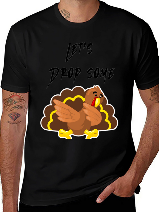 Funny Thanksgiving Turkey Drop T-Shirt