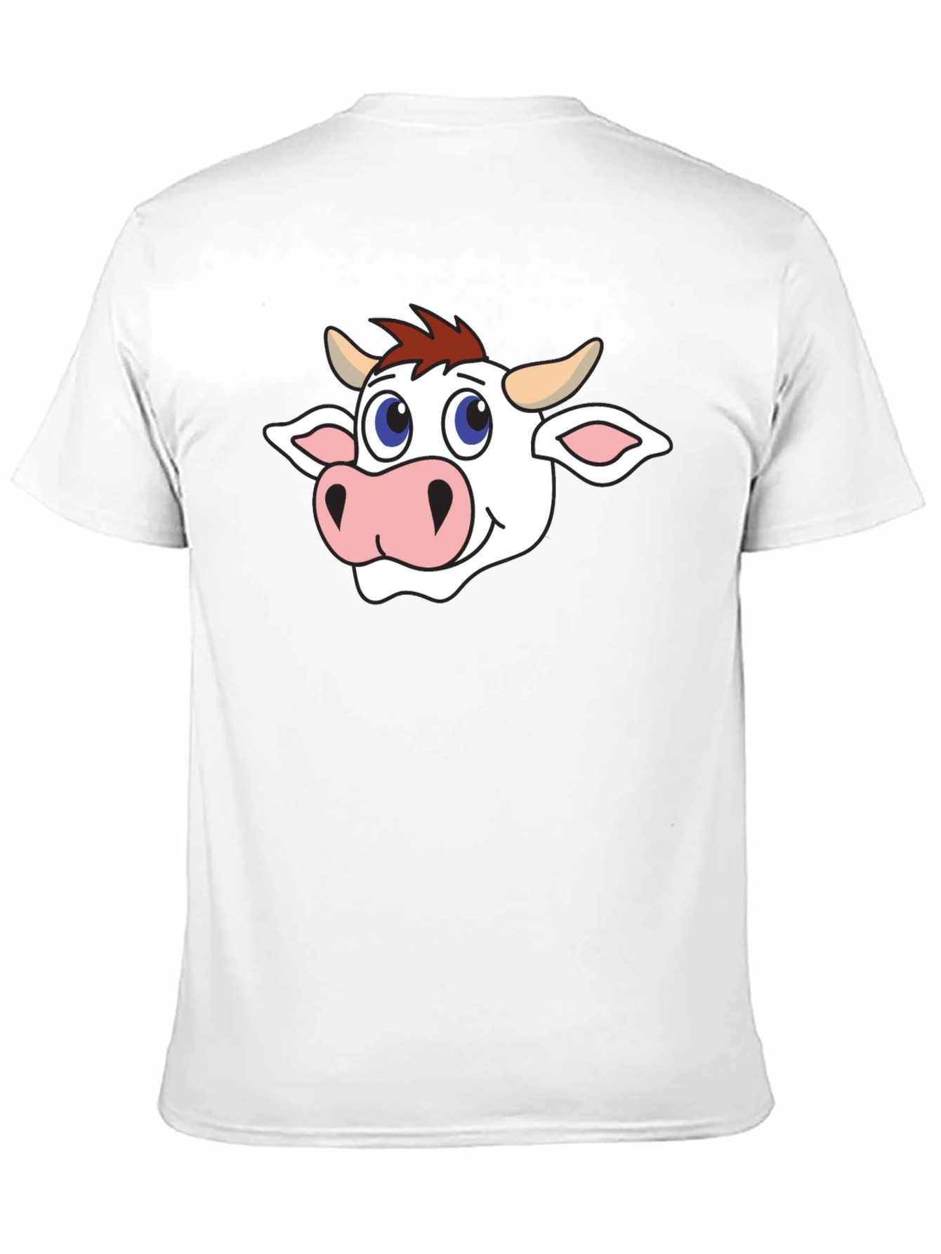 Cow Graphic Black T-Shirt