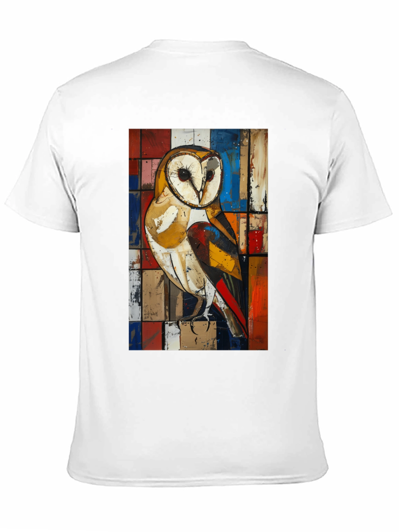 Owl Art T-Shirt - Unique Graphic Tee