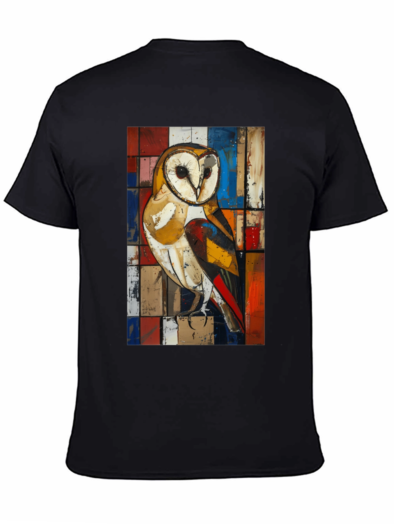 Owl Art T-Shirt - Unique Graphic Tee
