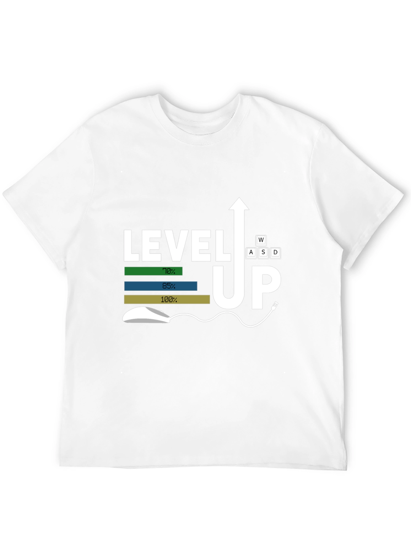 Level Up Gaming T-Shirt - Black