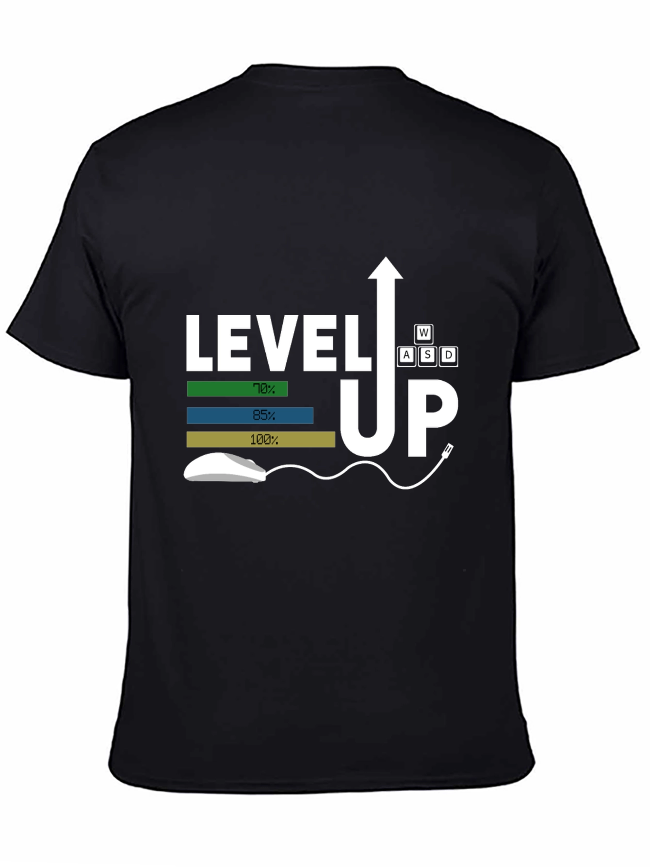 Level Up Gaming T-Shirt - Black
