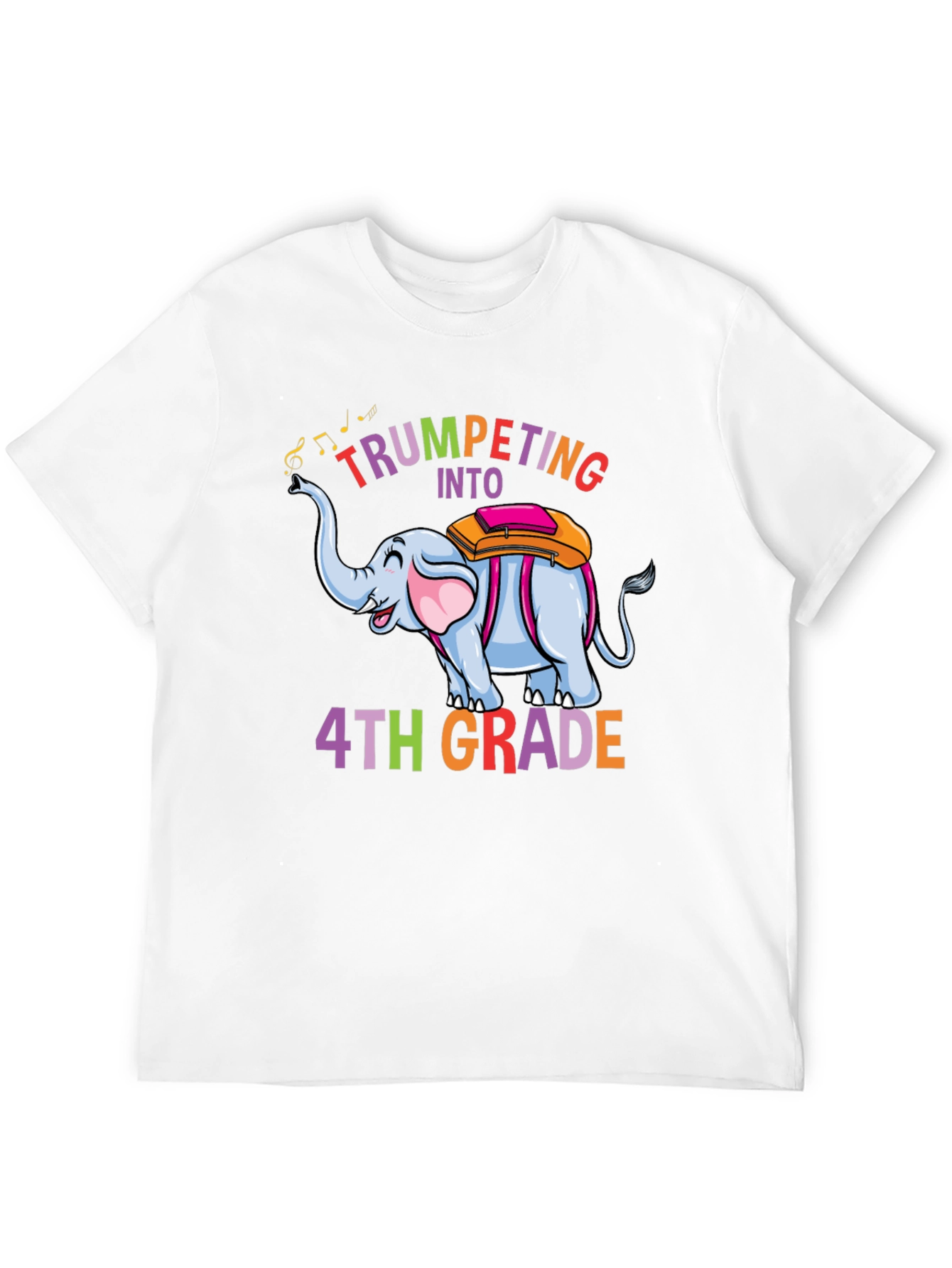 Trumpeting Into 4th Grade T-Shirt