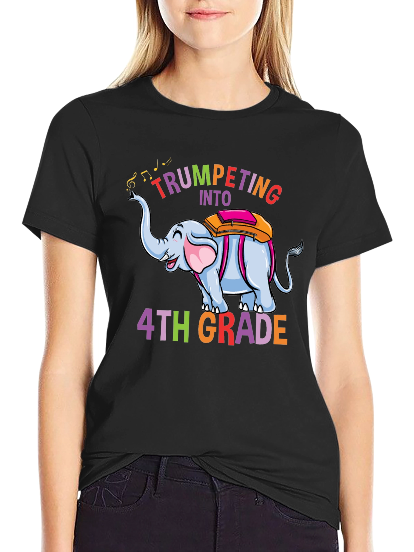 Trumpeting Into 4th Grade T-Shirt