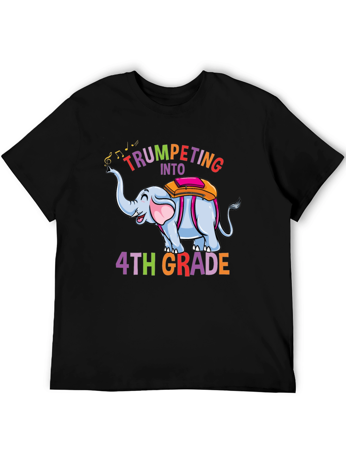 Trumpeting Into 4th Grade T-Shirt