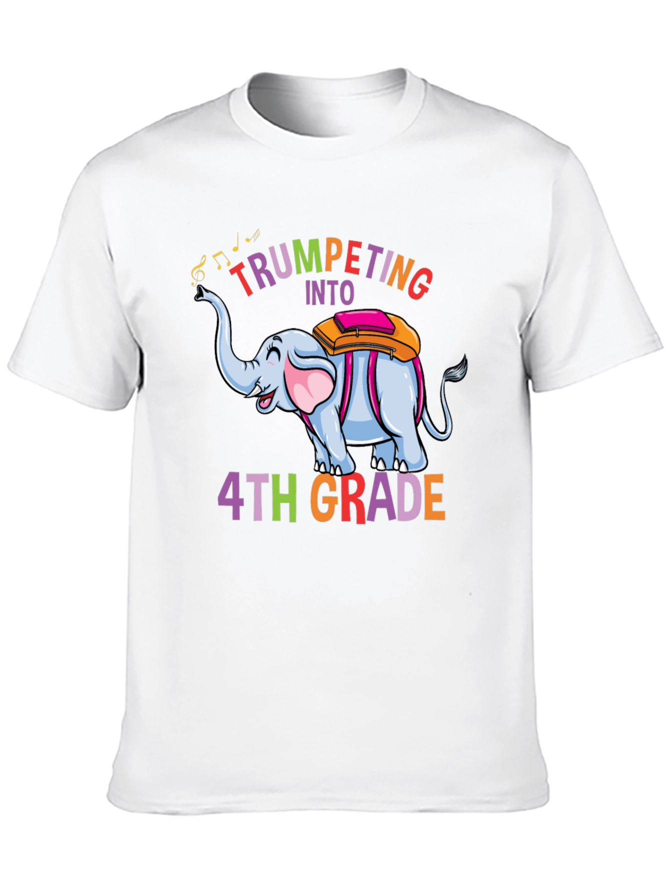 Trumpeting Into 4th Grade T-Shirt