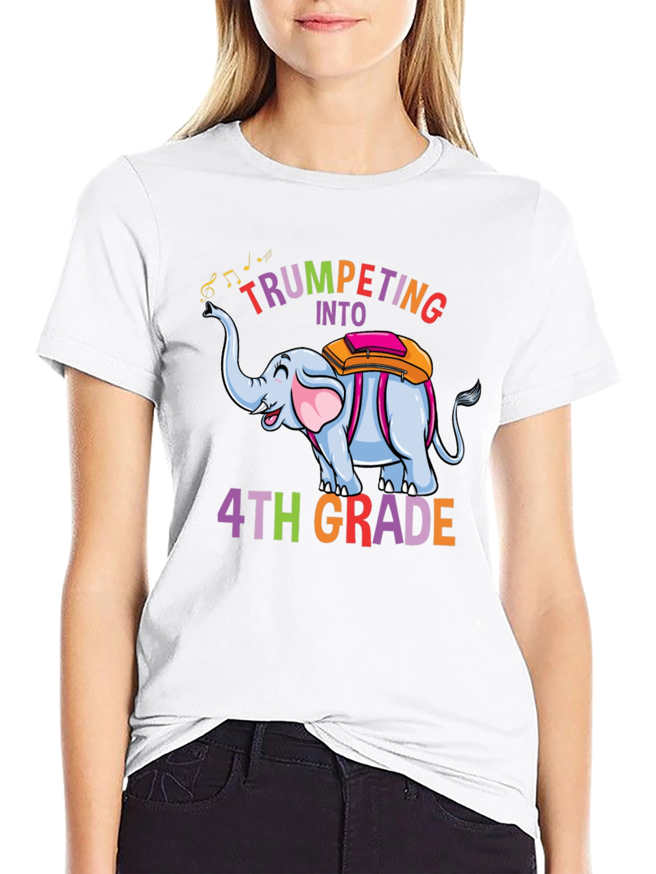 Trumpeting Into 4th Grade T-Shirt