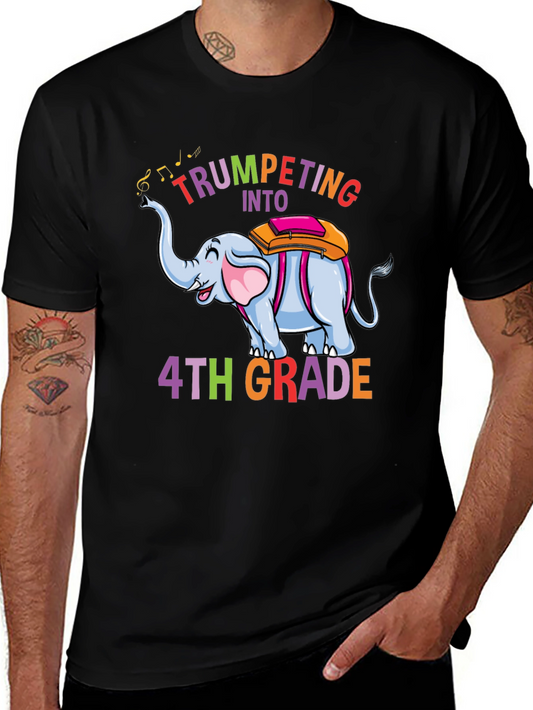 Trumpeting Into 4th Grade T-Shirt